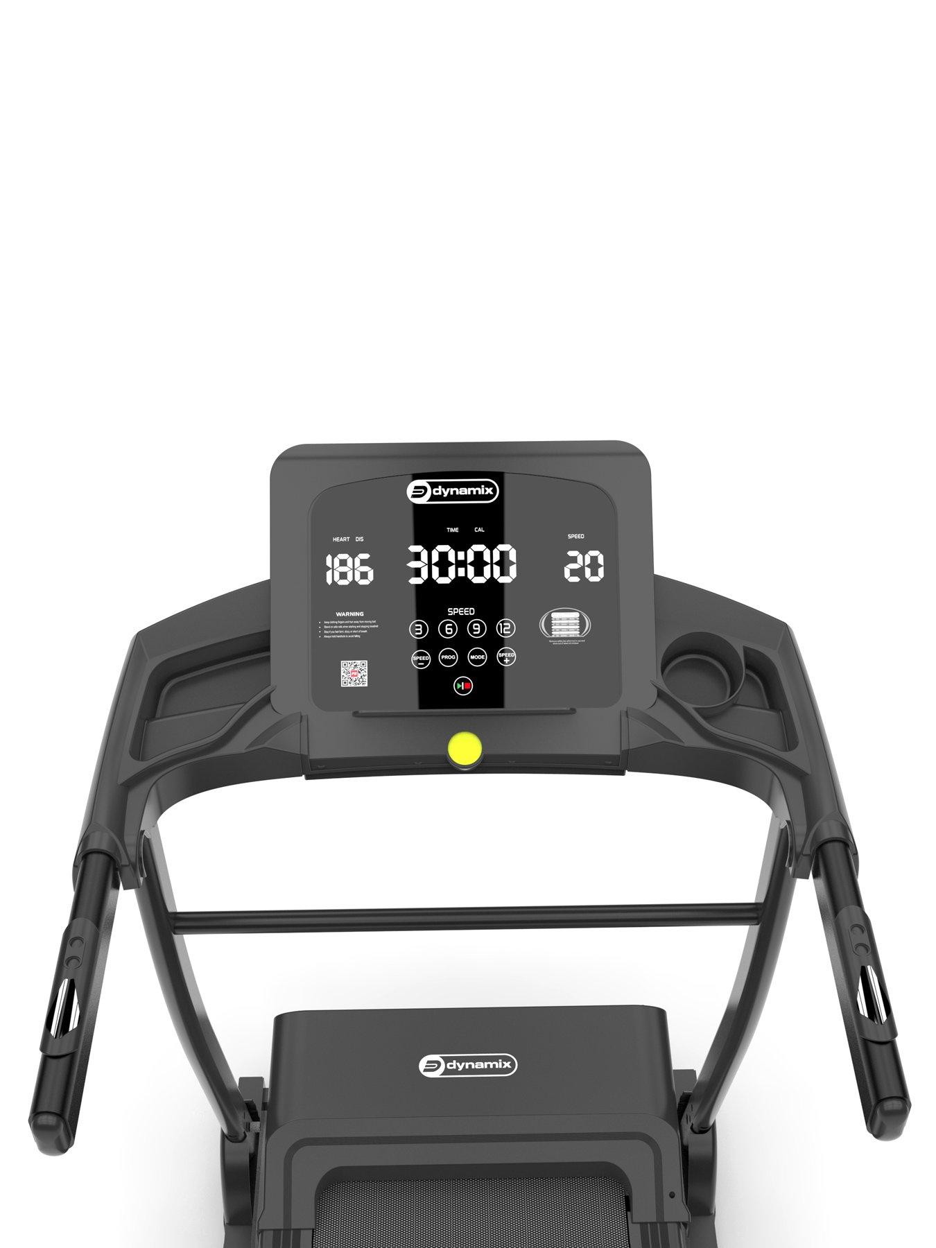 Image 6 of 7 of Dynamix T2000 LED Display Foldable Motorised Treadmill (with Bluetooth app) with 3 levels manual incline