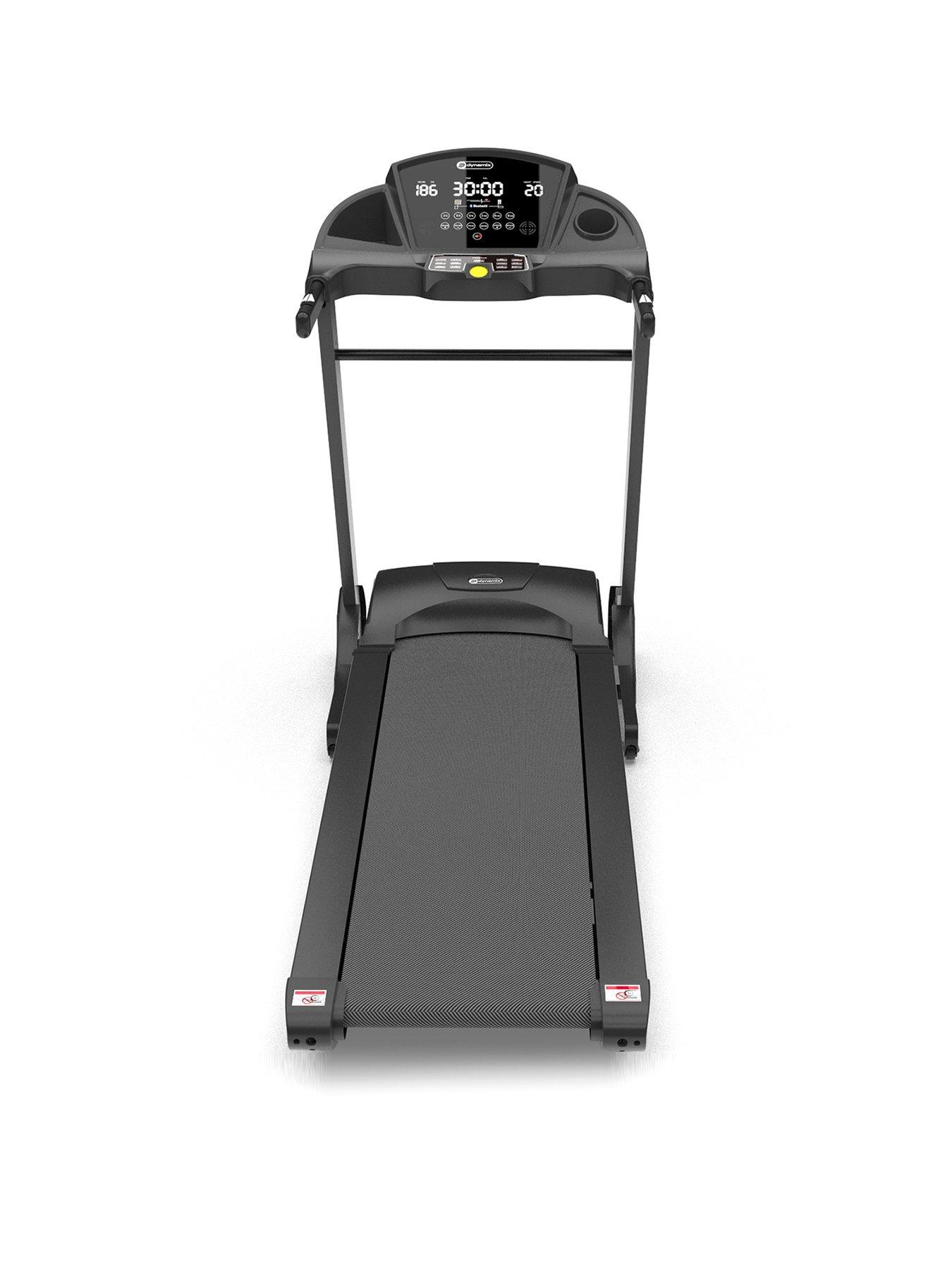 Image 2 of 6 of Dynamix T3000 Large LED display Foldable Motorised Treadmill (with Bluetooth app) with 15 auto incline levels