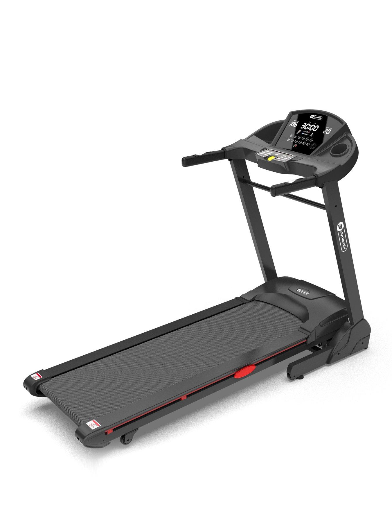 Image 3 of 6 of Dynamix T3000 Large LED display Foldable Motorised Treadmill (with Bluetooth app) with 15 auto incline levels