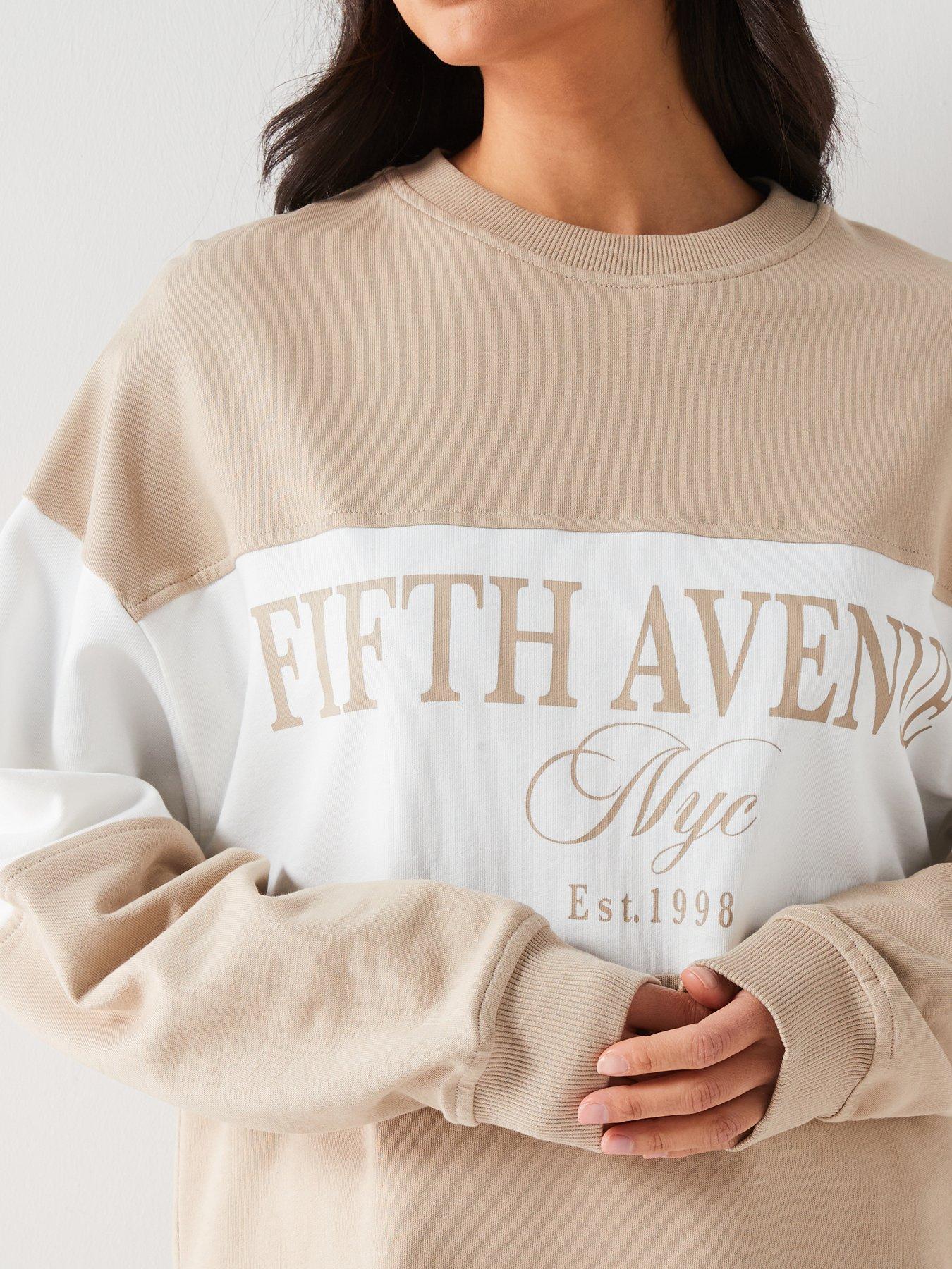 everyday-colournbspblock-oversized-sweatshirt-beigewhitedetail