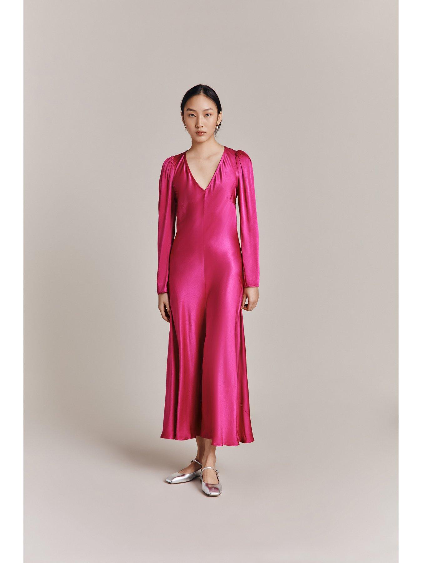 ghost-etta-satin-midi-dress-pinkback