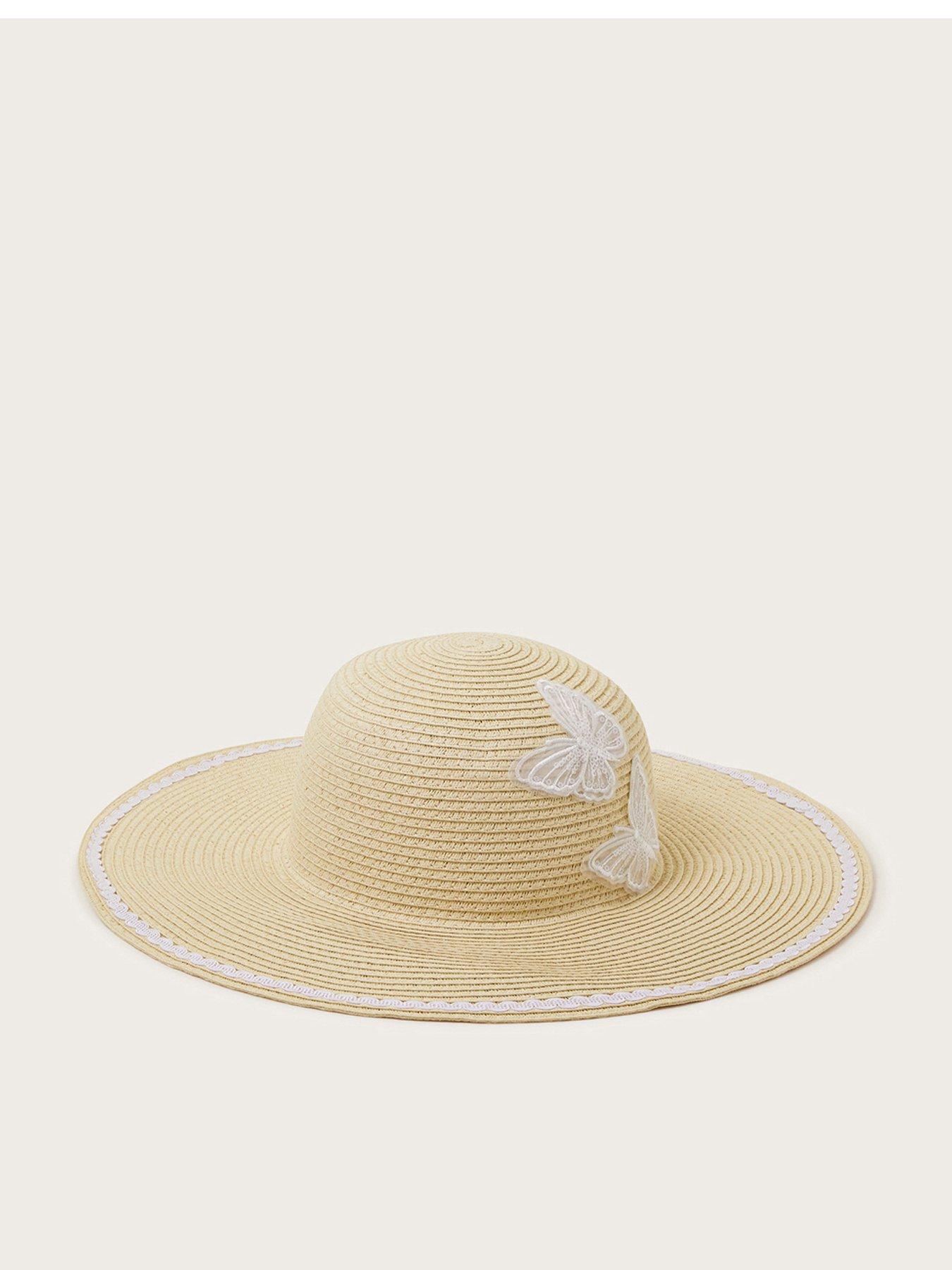 monsoon-girls-butterfly-floppy-hat-naturalfront