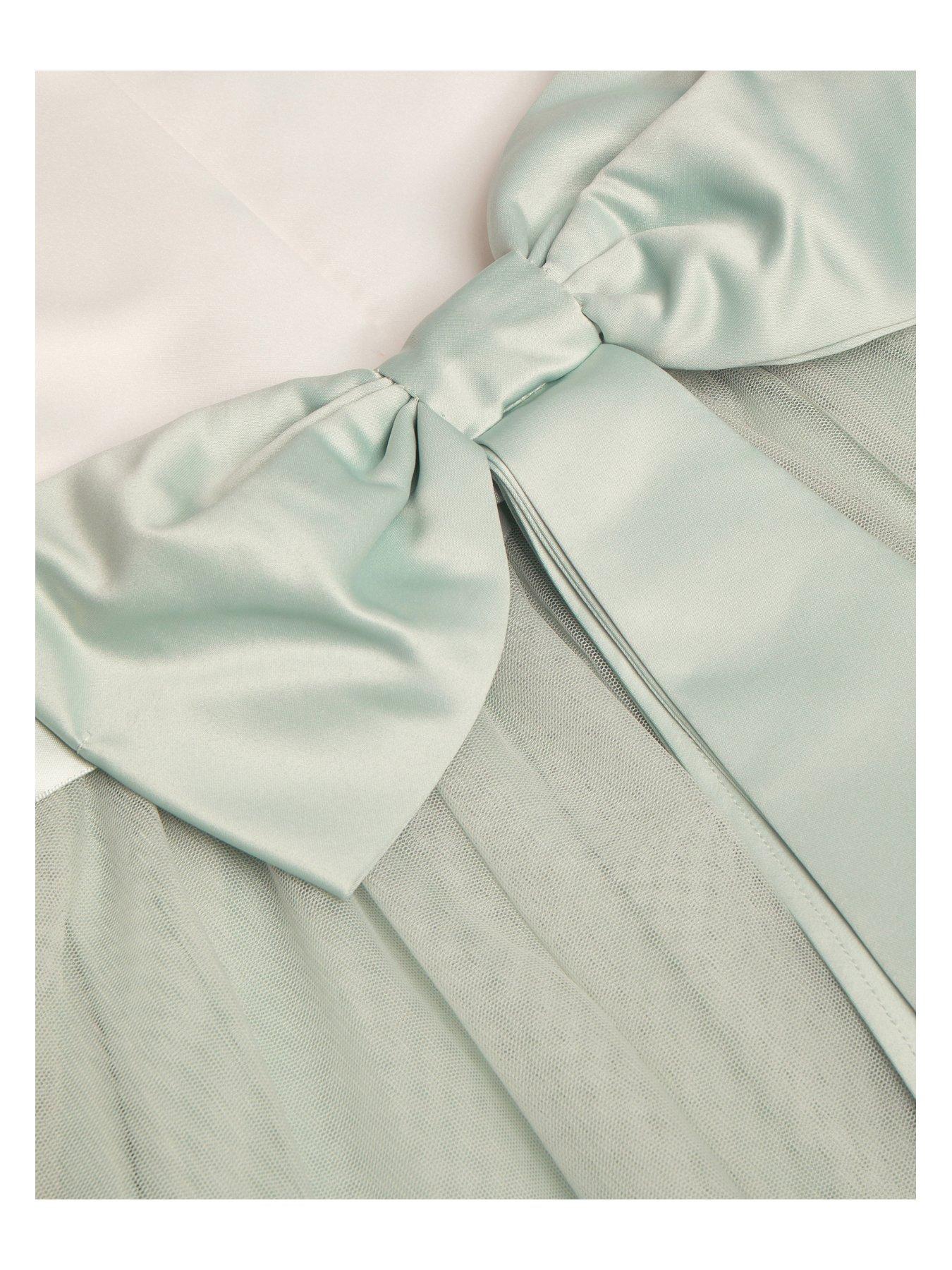 high-neck chiffon bridesmaid dress with cascade Charming High Neck Pleats Sleeveless Long Chiffon Bridesmaid Dresses