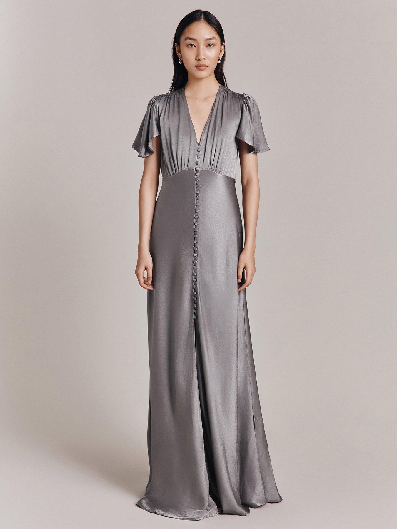 ghost-delphine-dress-silver