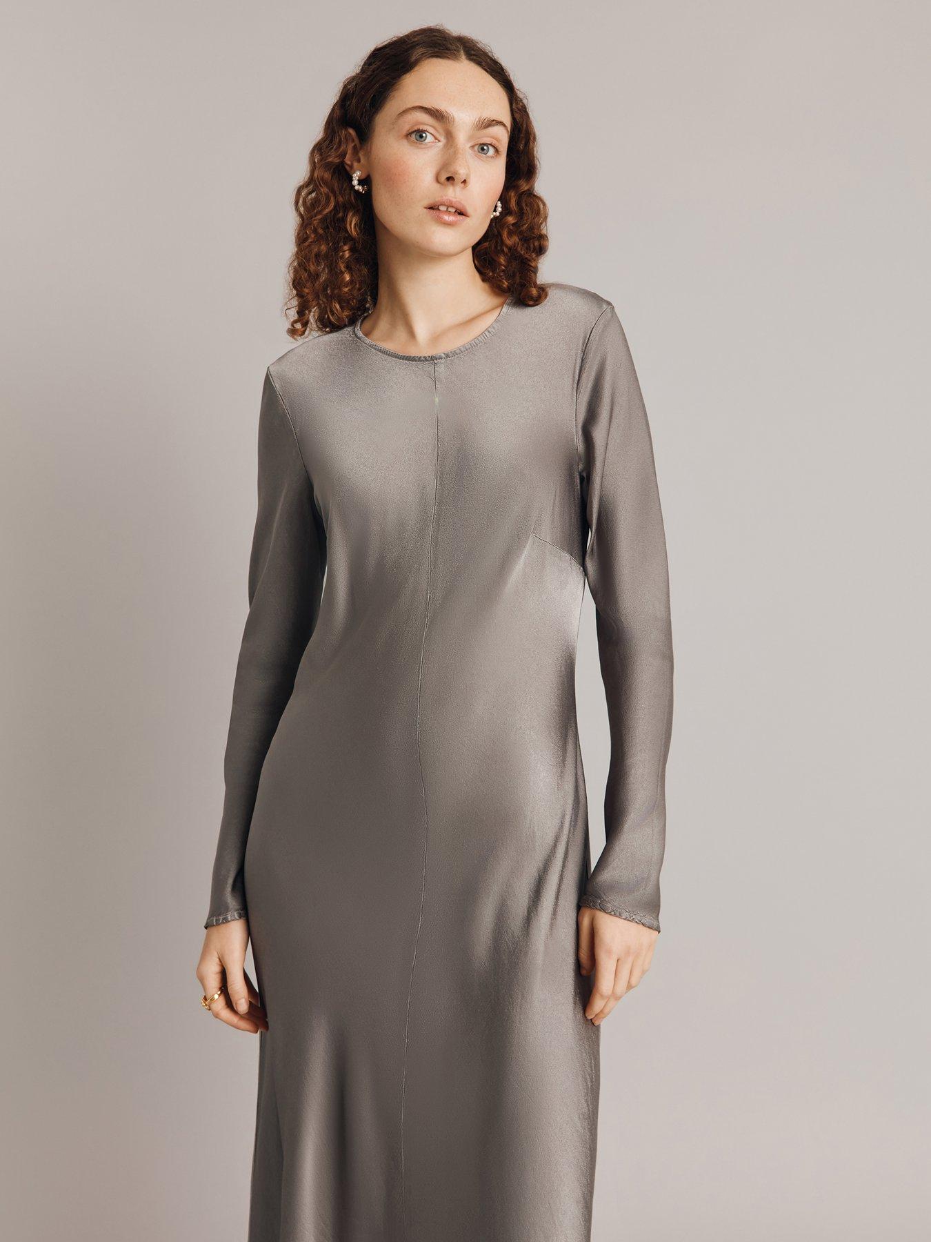 ghost-mari-dress-silver