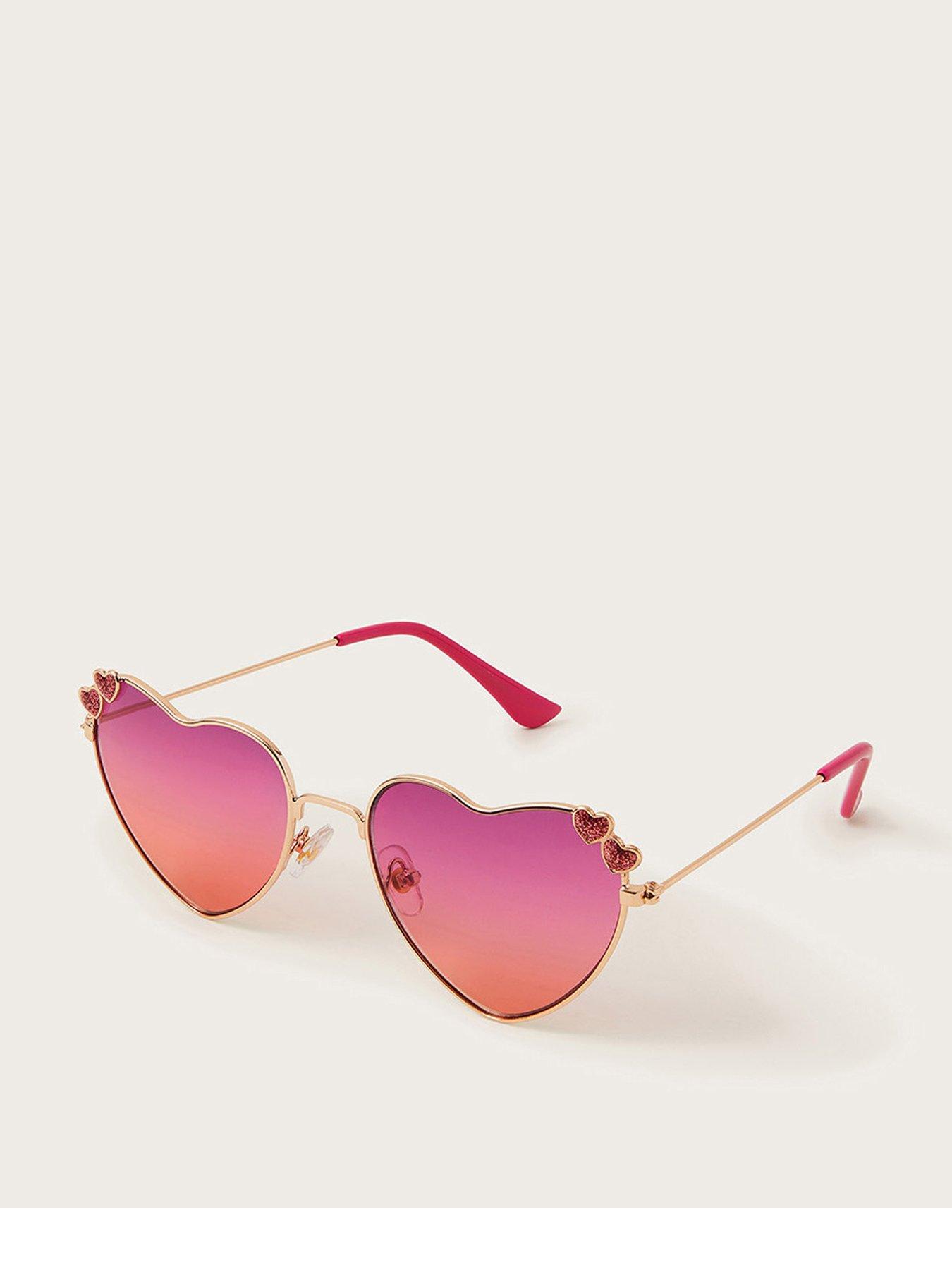 Metal heart sunglasses online