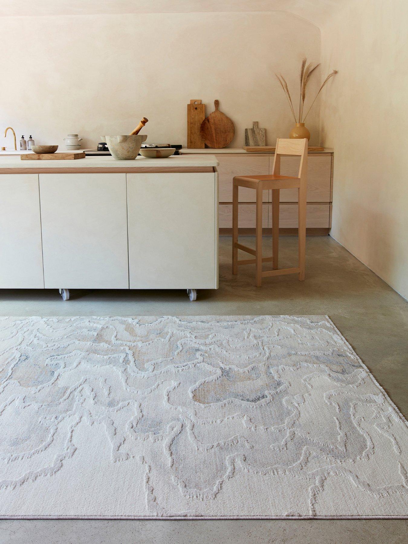 Image 1 of 6 of Asiatic Seville Setas Rug - Beige