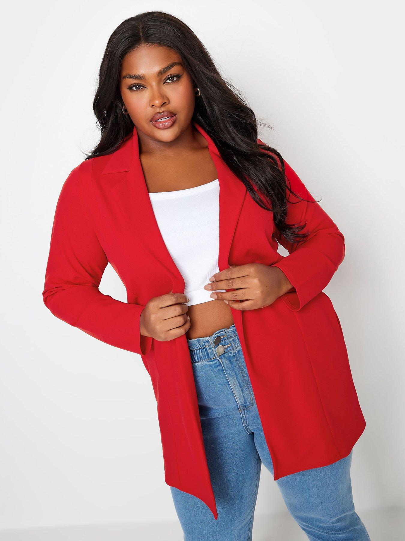 yours-curve-red-blazer