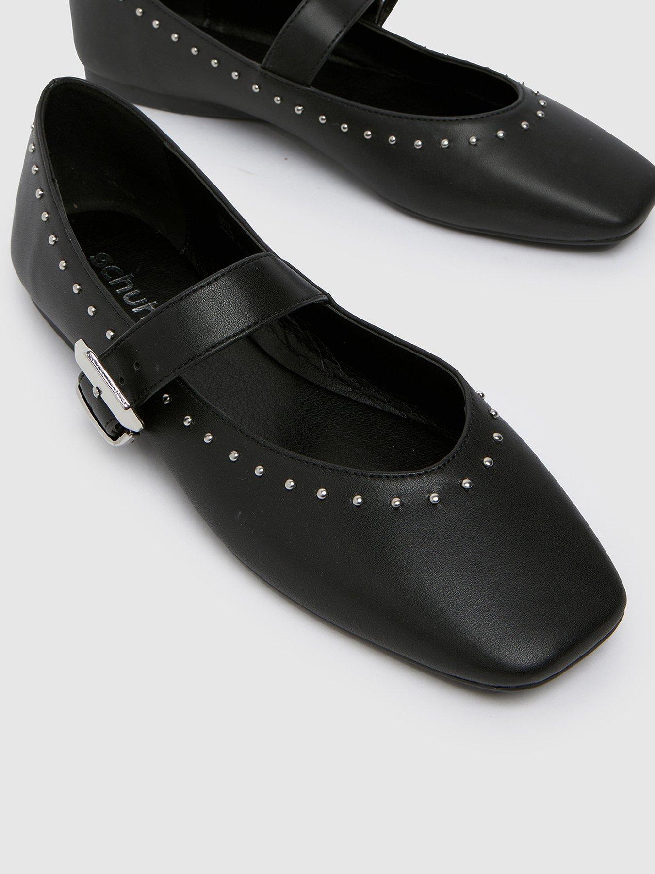 schuh-lucy-studded-ballerina-blackback