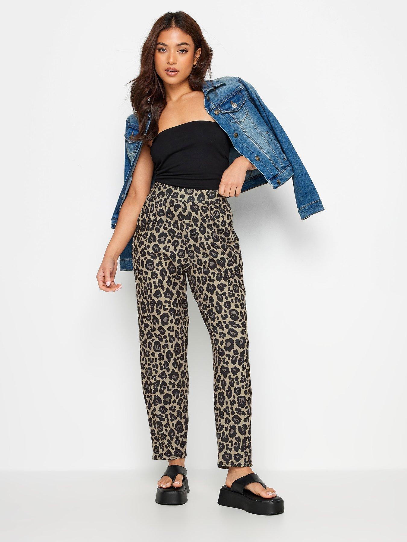 TUCK FRONT HAREM PANT ANIMAL ANARCHY