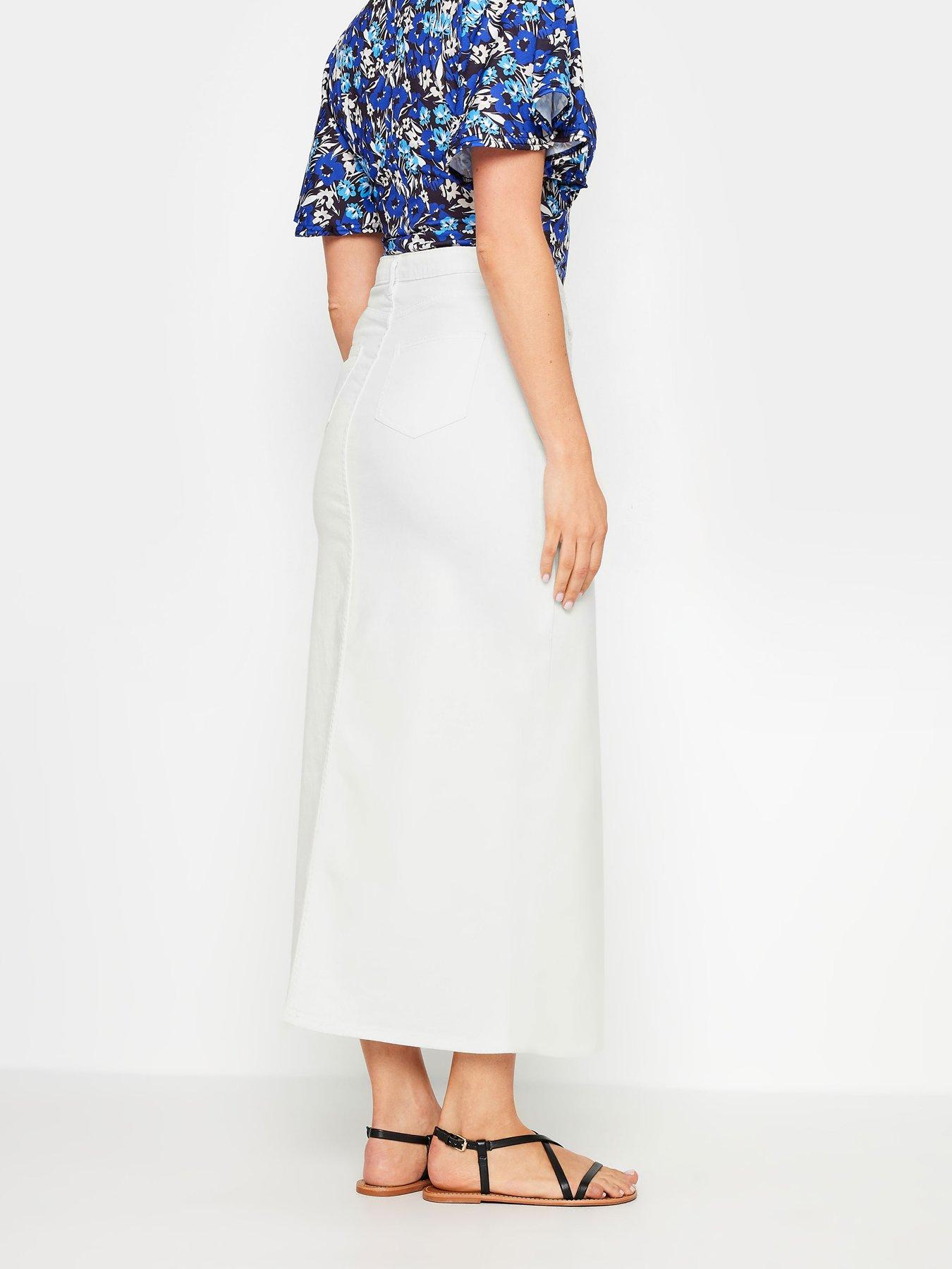 long-tall-sally-tall-midaxi-white-denim-skirtstillFront