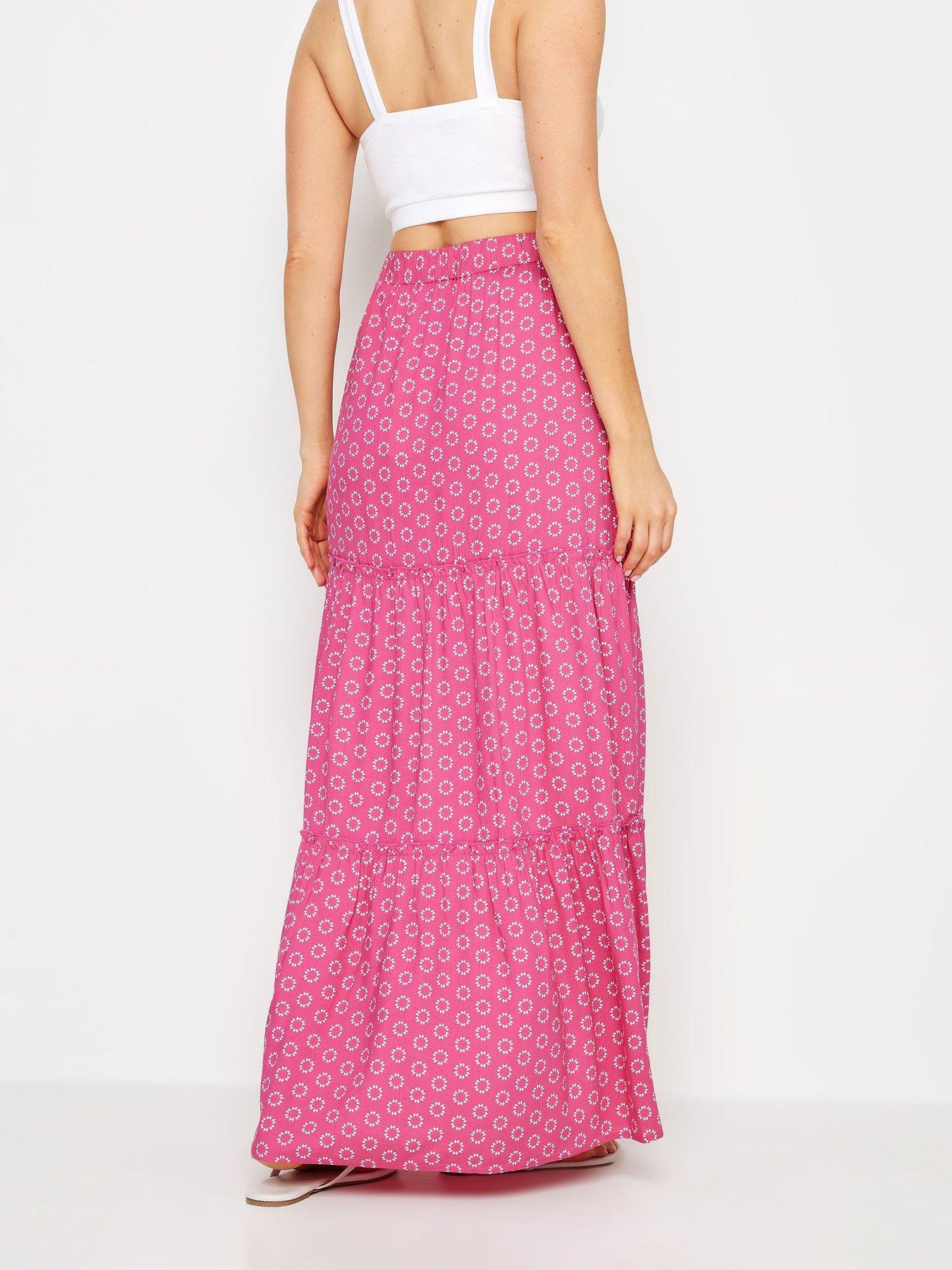 long-tall-sally-tall-pink-print-tiered-maxi-skirtstillFront