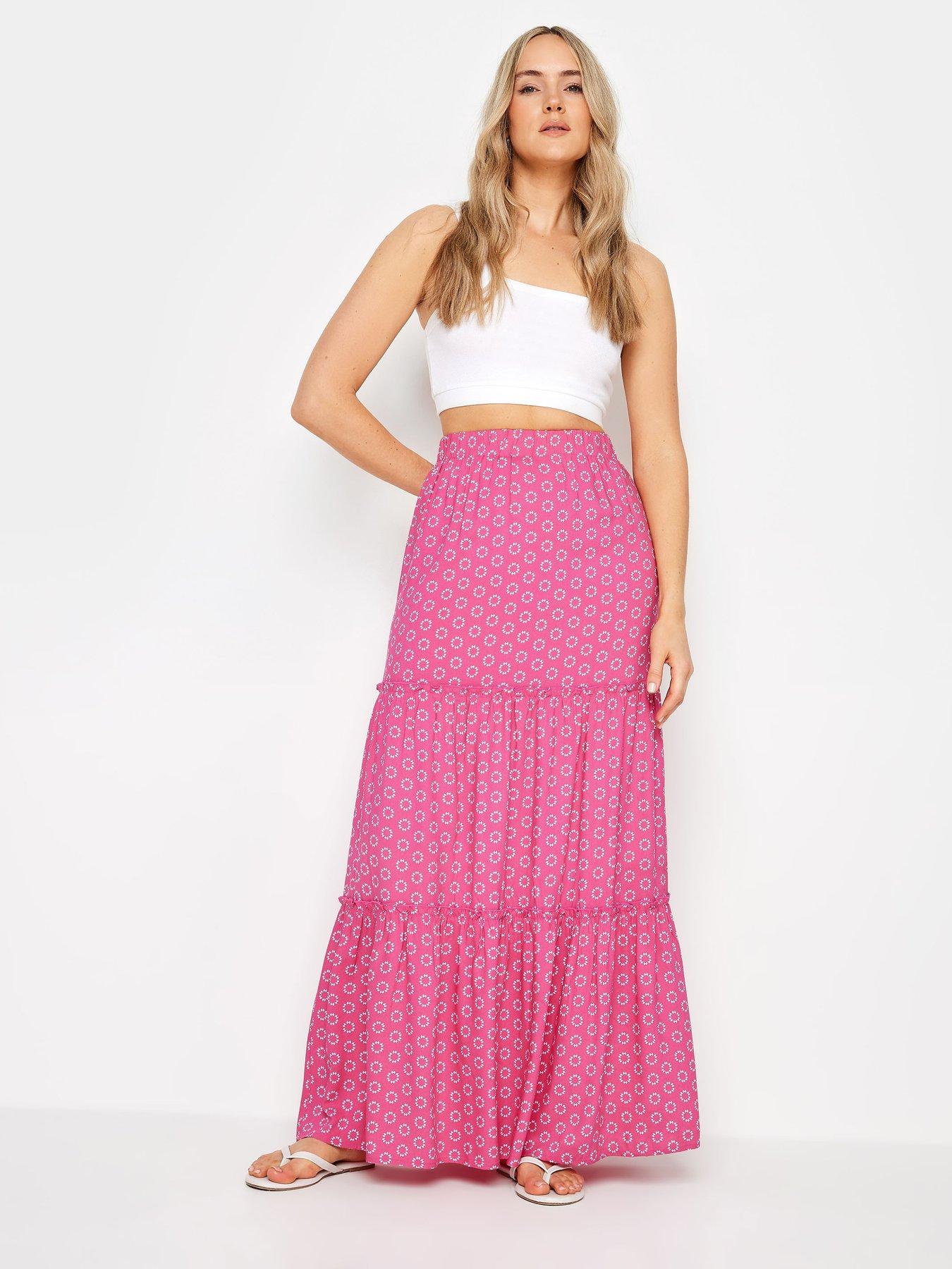 long-tall-sally-tall-pink-print-tiered-maxi-skirtback