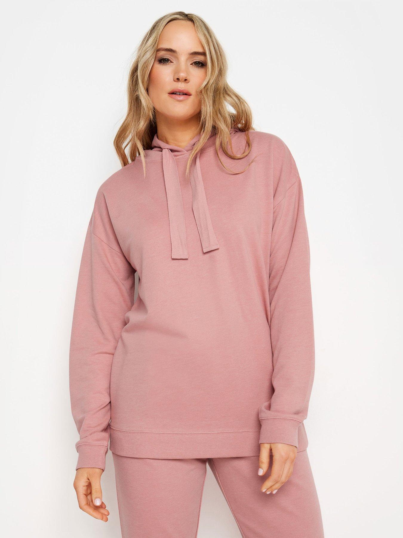 long-tall-sally-tall-pink-drop-shoulder-hoodie