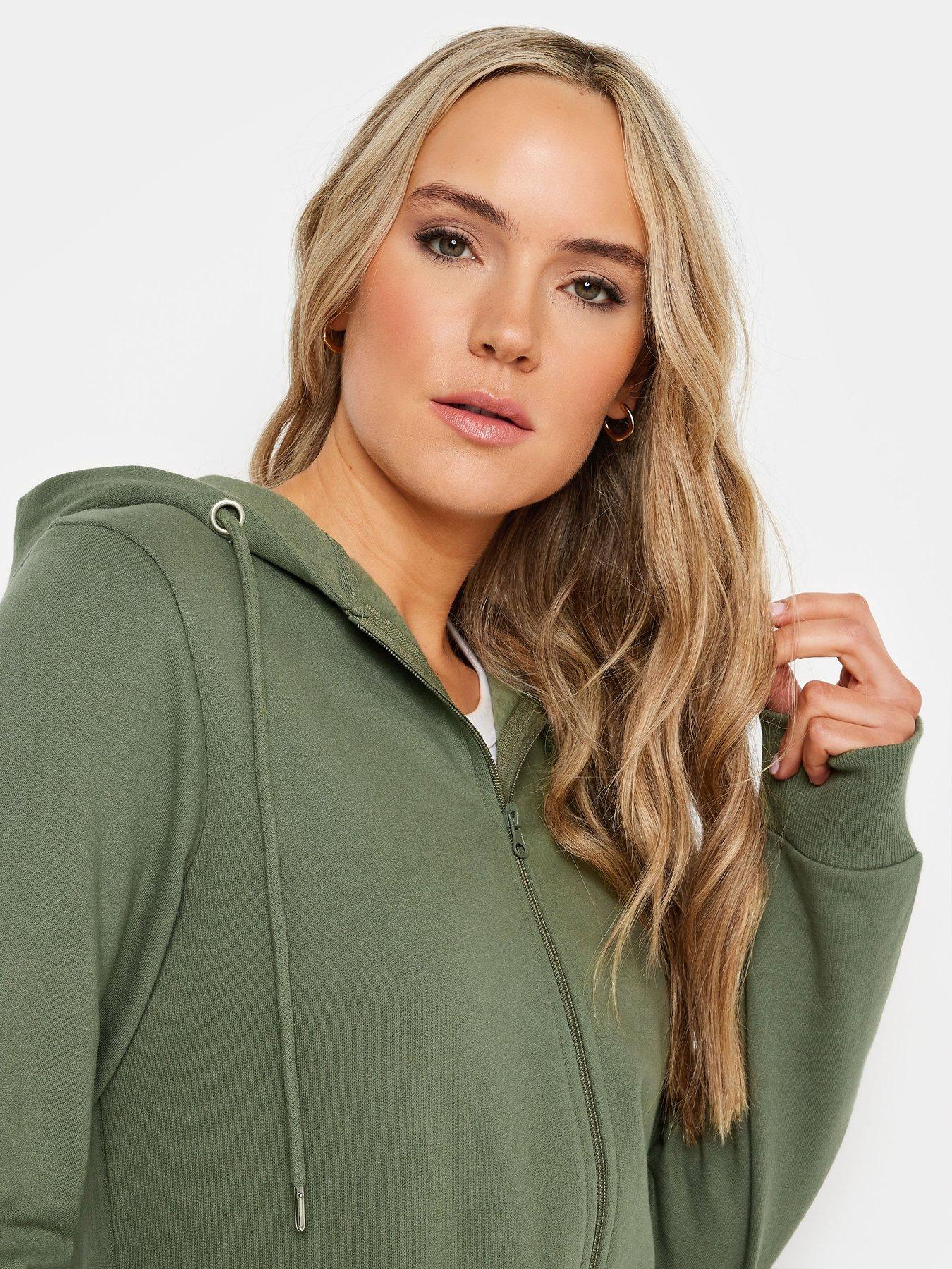 long-tall-sally-tall-longline-zip-front-hoodie-greenoutfit