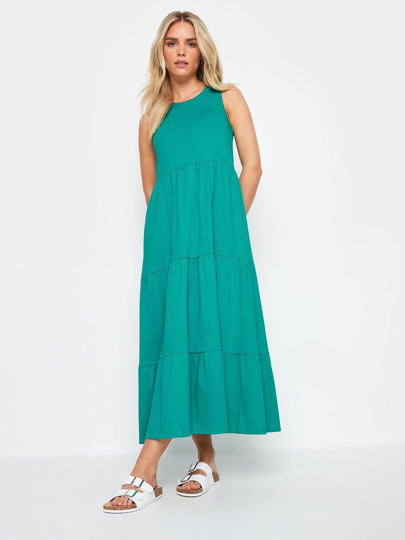 mco-petite-petite-tropical-sleeveless-cotton-tiered-dress-greenback