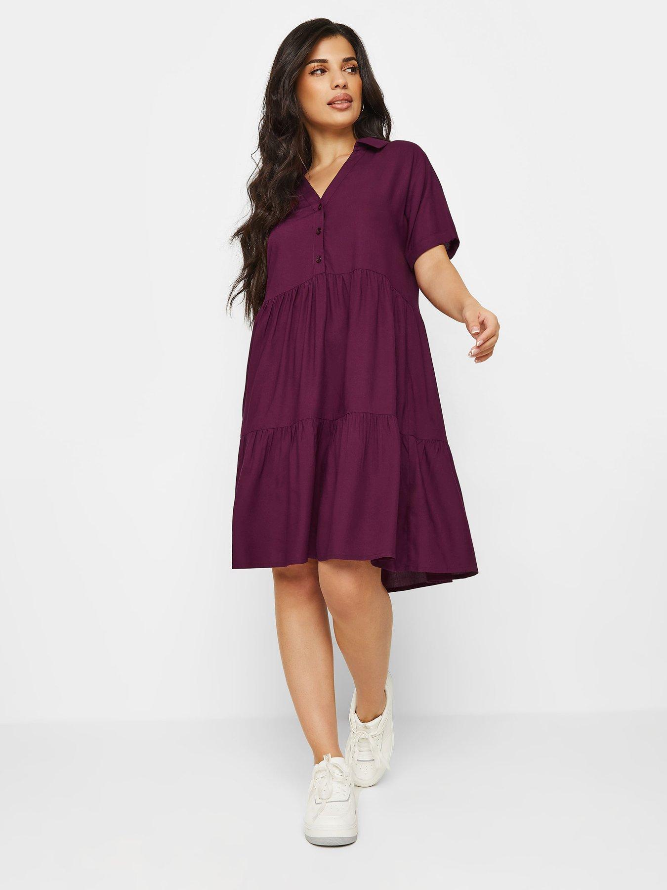 pixiegirl-tiered-smock-mini-dress-wine