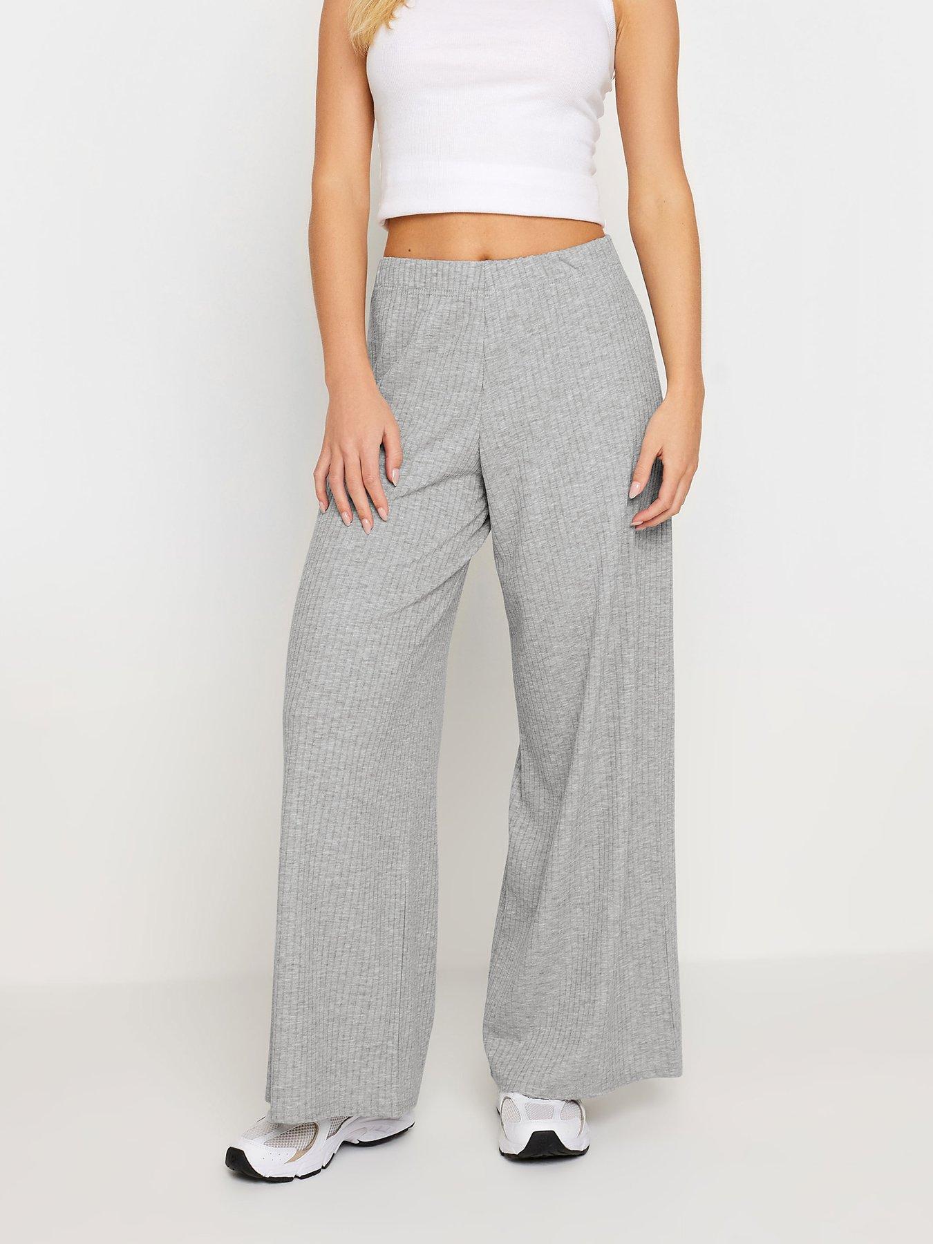 pixiegirl-petite-grey-rib-wide-leg-trousers