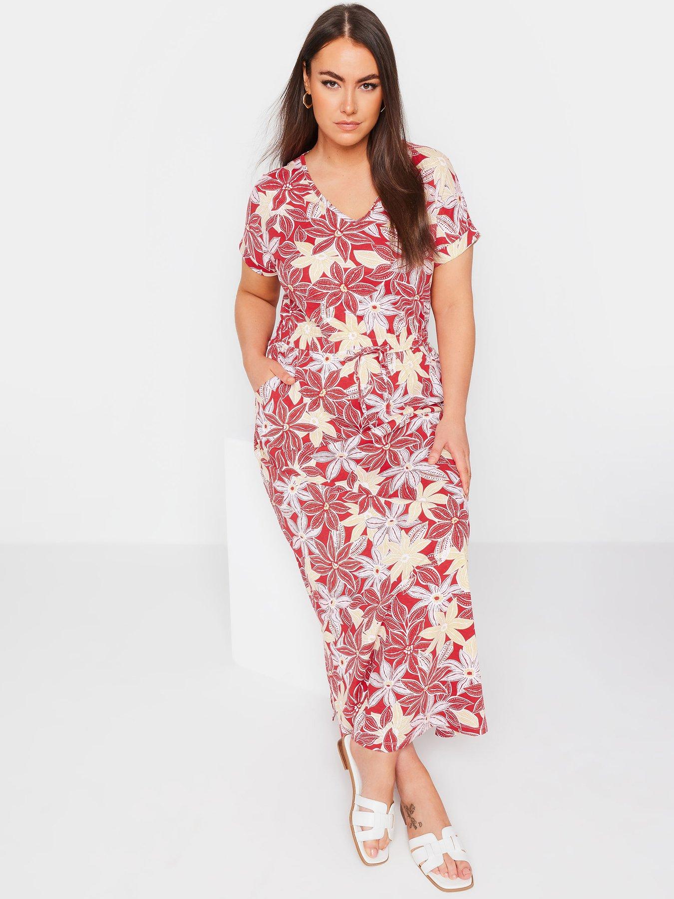 yours-curve-side-split-drawcord-maxi-dress-red-batik-floral