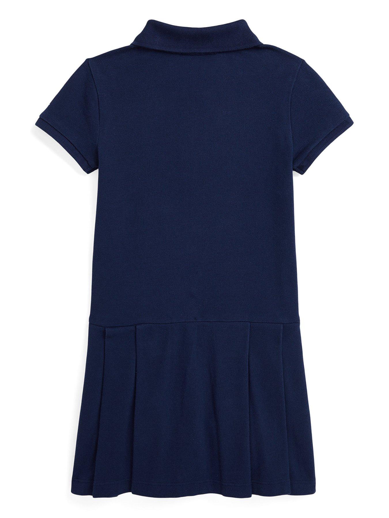 polo-ralph-lauren-girls-short-sleeve-polo-shirt-dress-spring-navyback