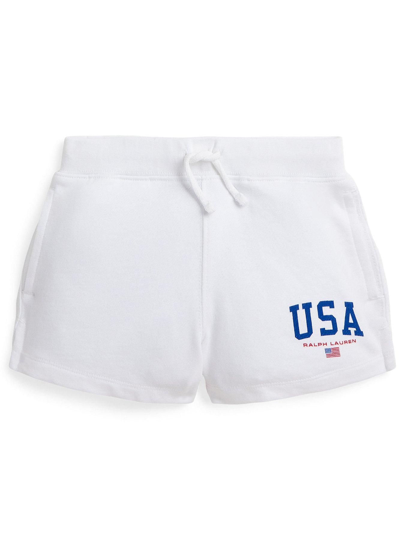 polo-ralph-lauren-girls-usa-jog-shorts-white