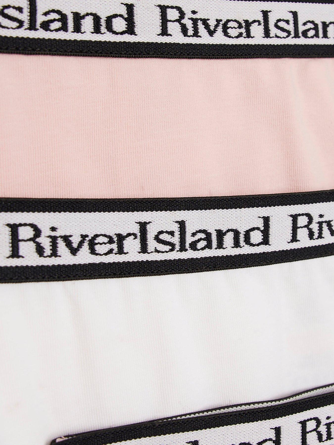 Image 3 of 3 of River Island Girls 5 Pack Brief - Pink