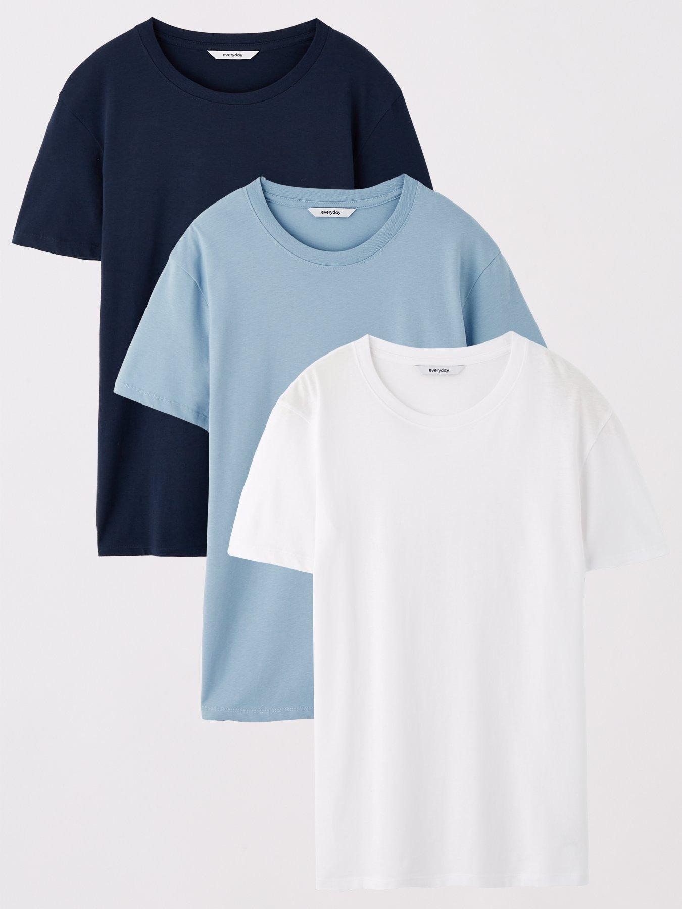 everyday-3-pack-crew-neck-t-shirt-whitenavylight-blue