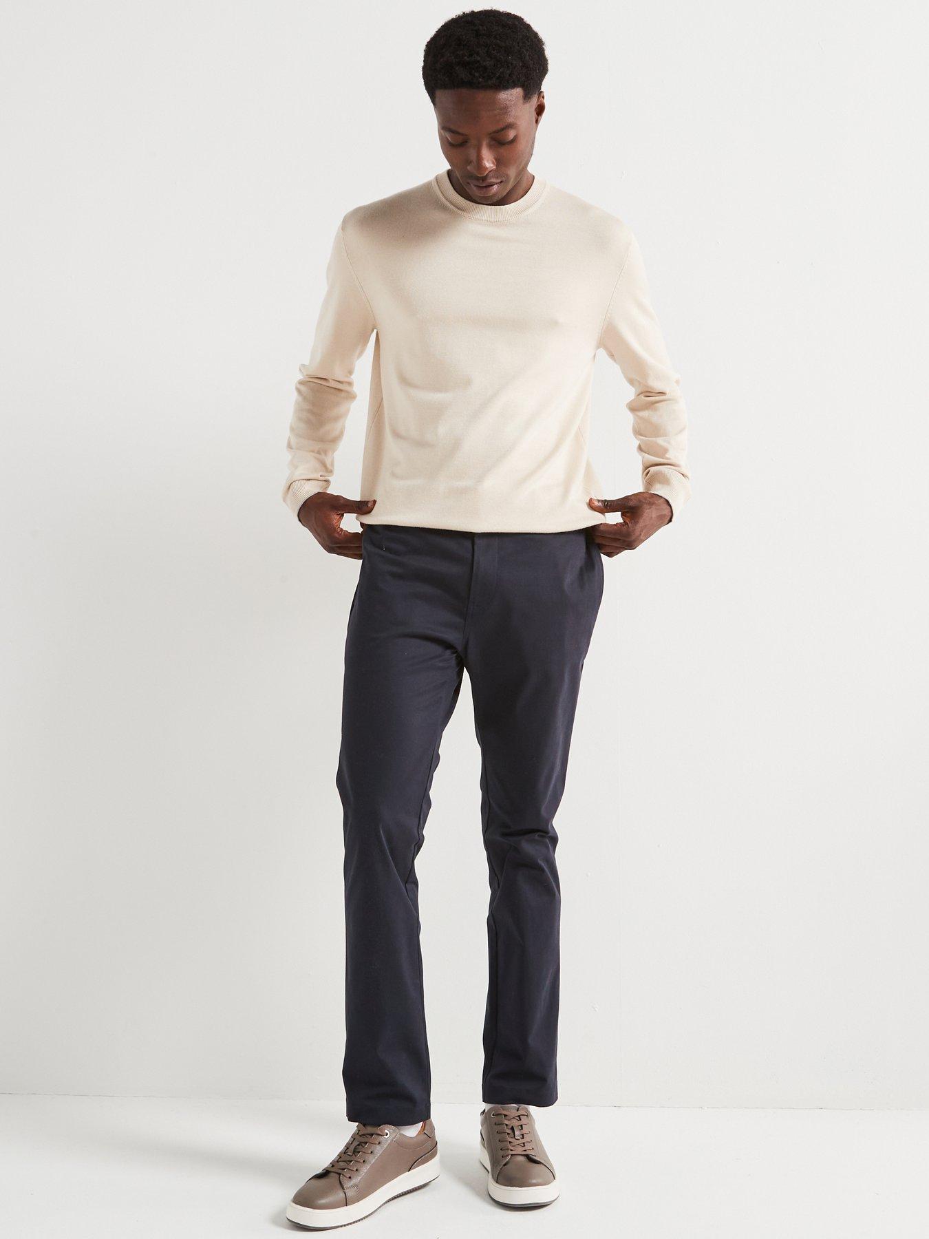 very-man-soft-touch-smart-chino-trouser-navyoutfit