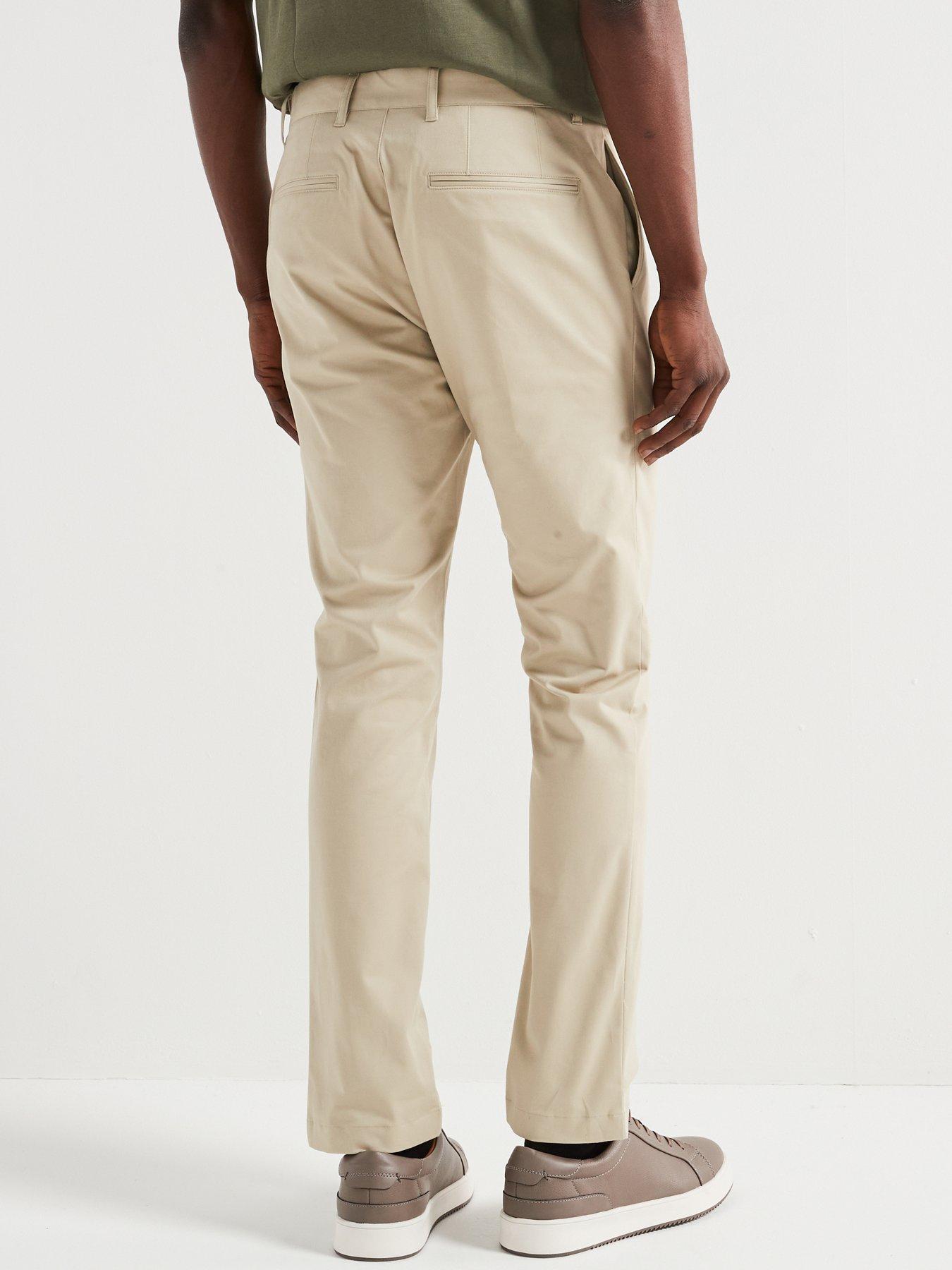 very-man-soft-touch-smart-chino-trouser-stonestillFront