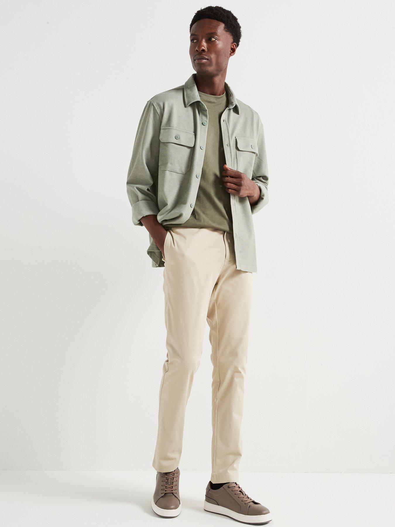 very-man-soft-touch-smart-chino-trouser-stoneoutfit