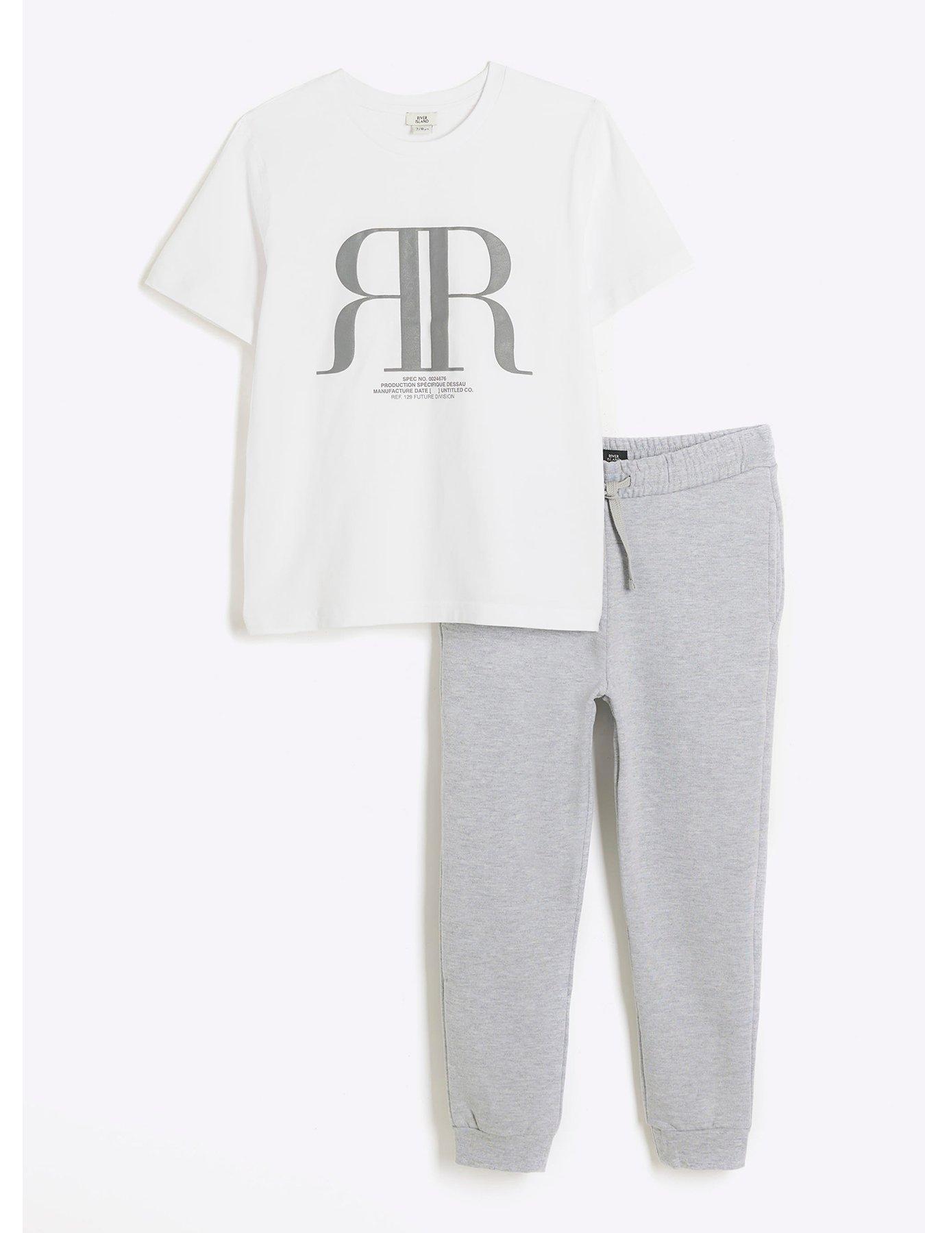 river-island-boys-ri-graphic-print-t-shirt-set-whitefront