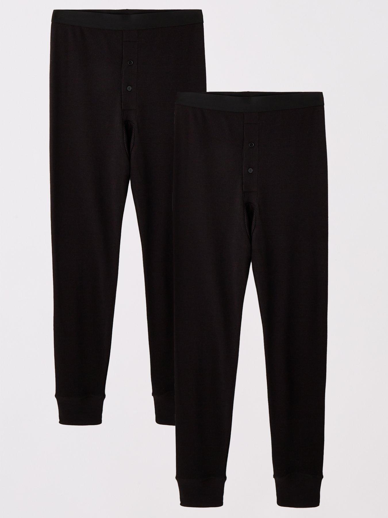 everyday-2-pack-thermal-bottoms-black