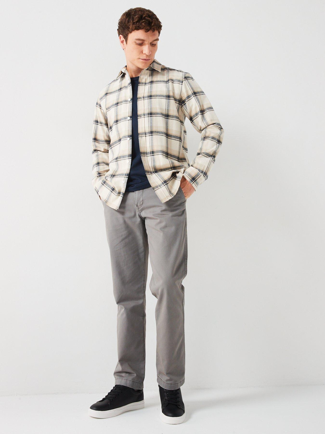 very-man-brushed-check-shirt-ecruback