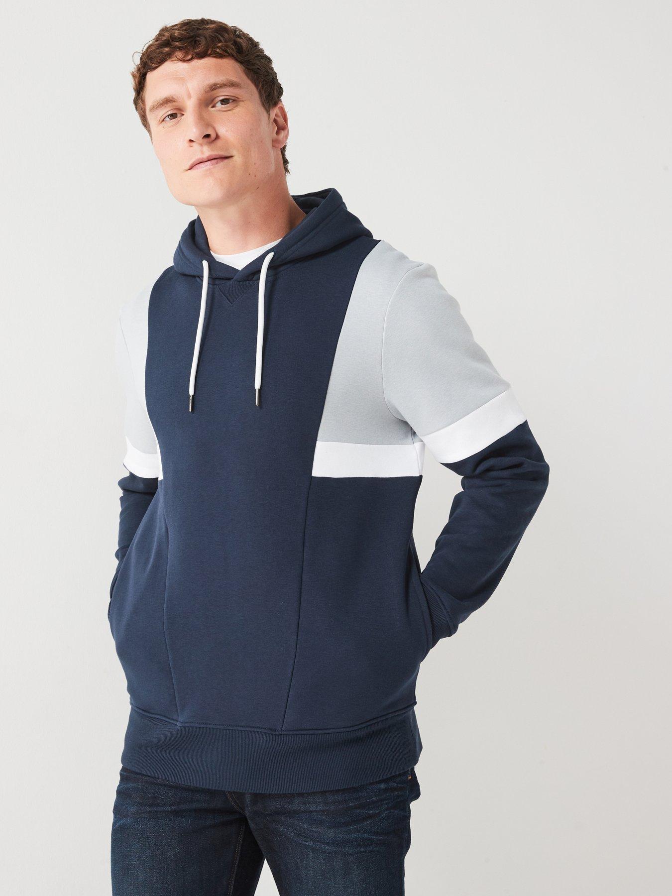 very-man-cut-and-sew-overhead-hoody-navywhite