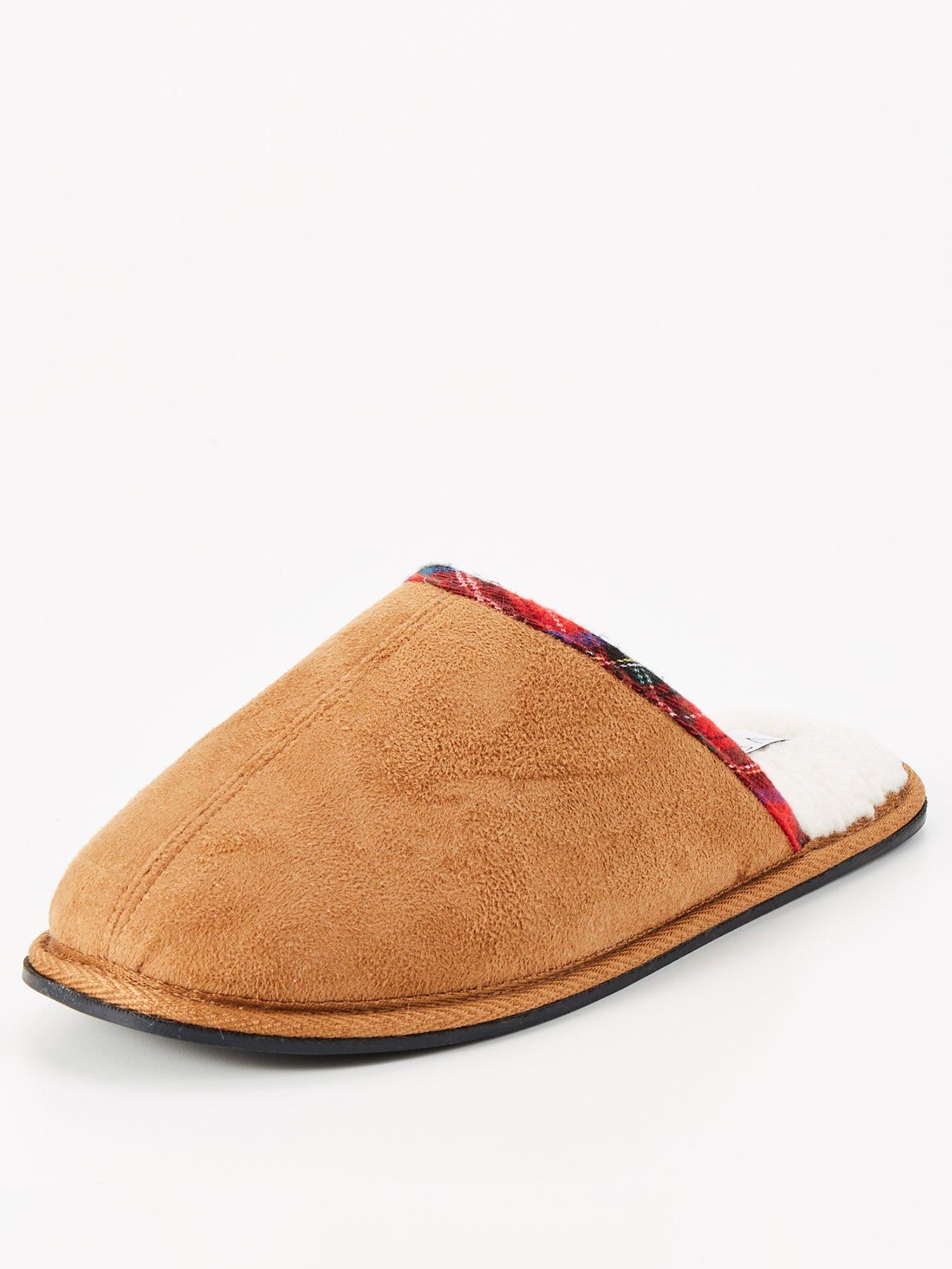 very-man-faux-suede-mule-slipper-tan