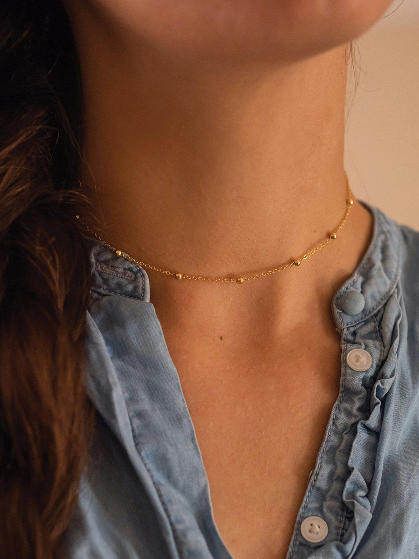 elk-bloom-dainty-14k-gold-plated-bead-choker-necklacedetail