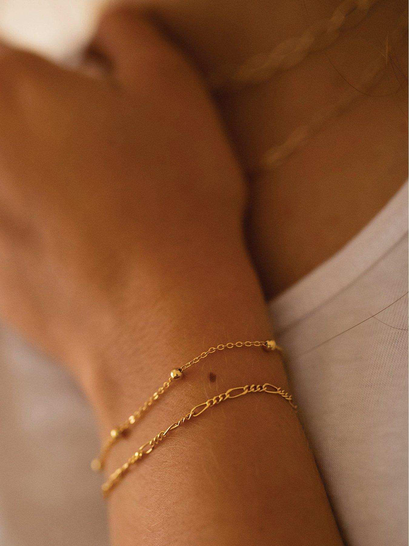 elk-bloom-dainty-14k-gold-plated-chain-braceletdetail