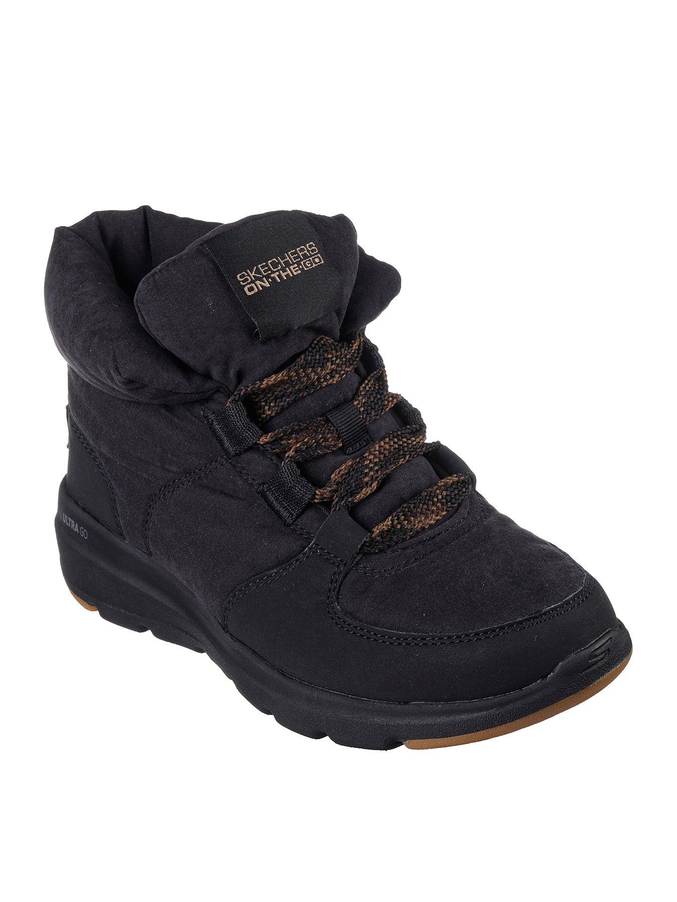 skechers-nylon-puffy-sneaker-boot-blackstillFront