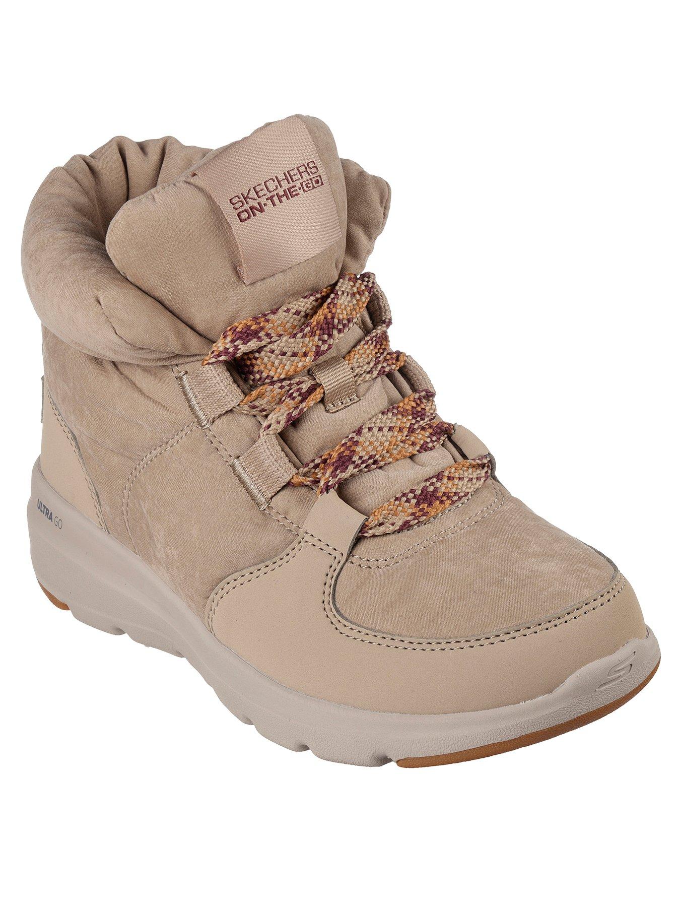 skechers-nylon-puffy-sneaker-boot-tanstillFront