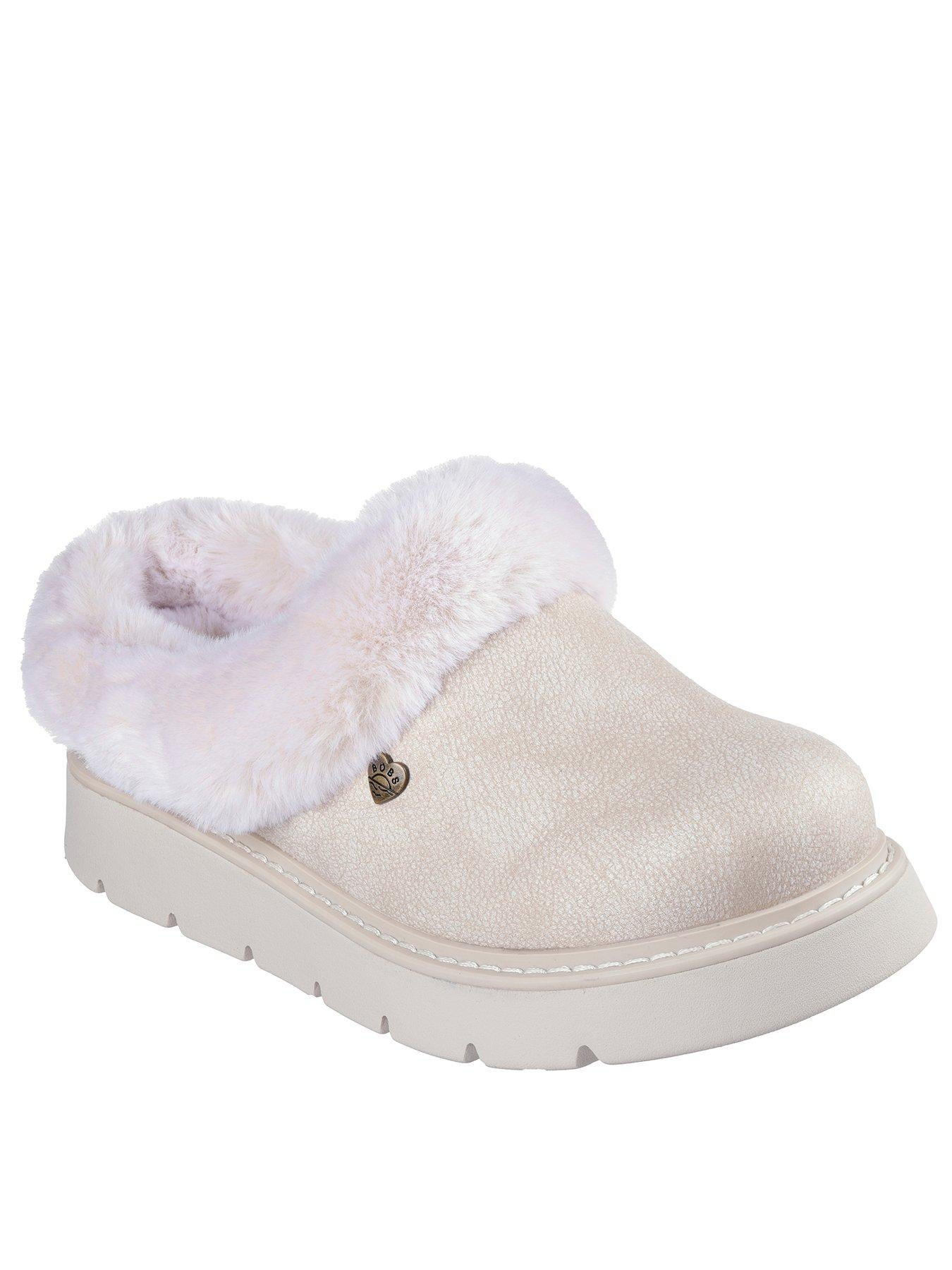 Image 2 of 6 of Skechers Keepsakes Lite Cozy Blend Slipper - Off White