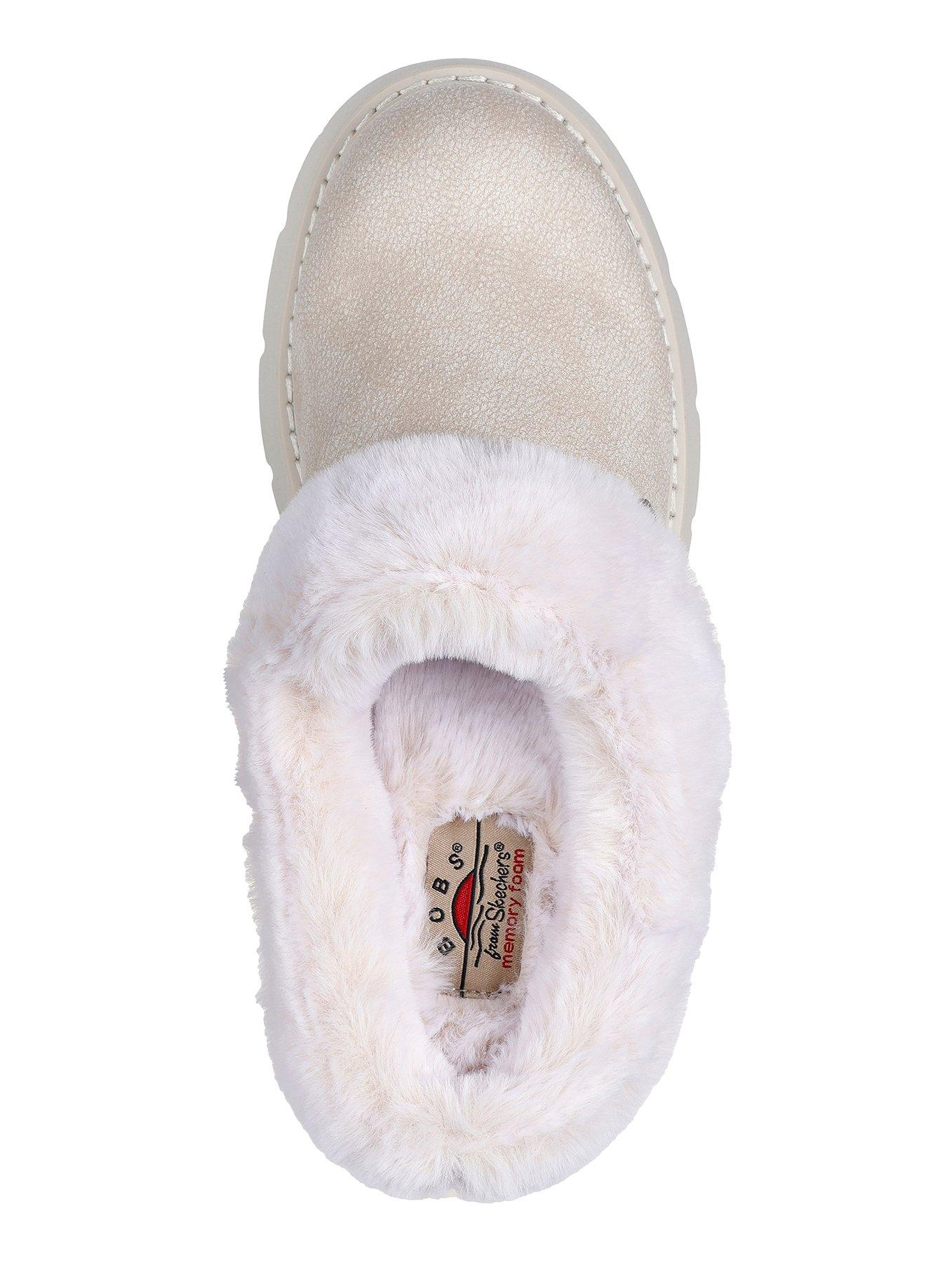 Image 4 of 6 of Skechers Keepsakes Lite Cozy Blend Slipper - Off White