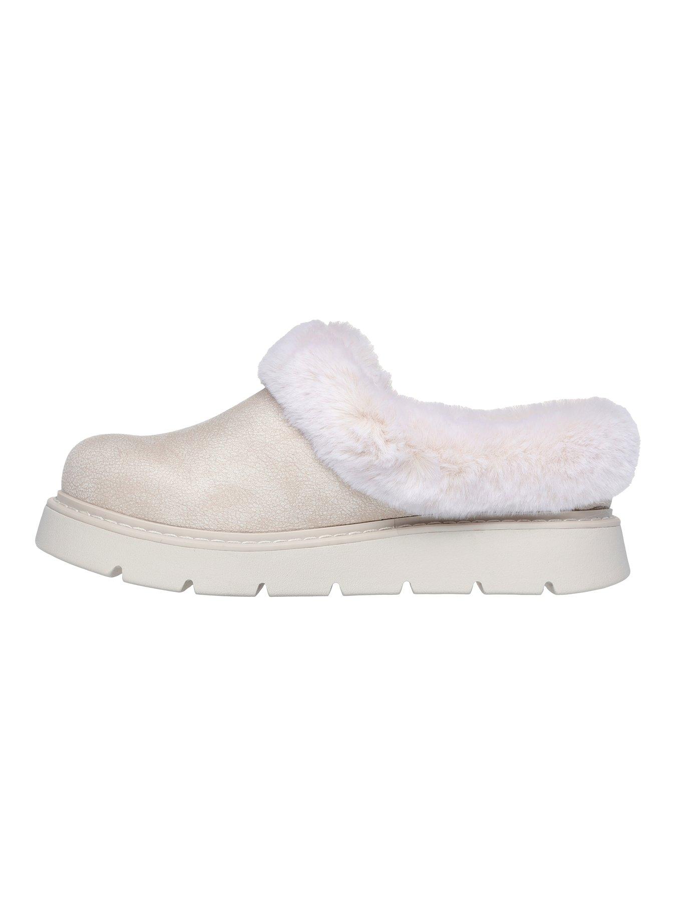 Image 6 of 6 of Skechers Keepsakes Lite Cozy Blend Slipper - Off White