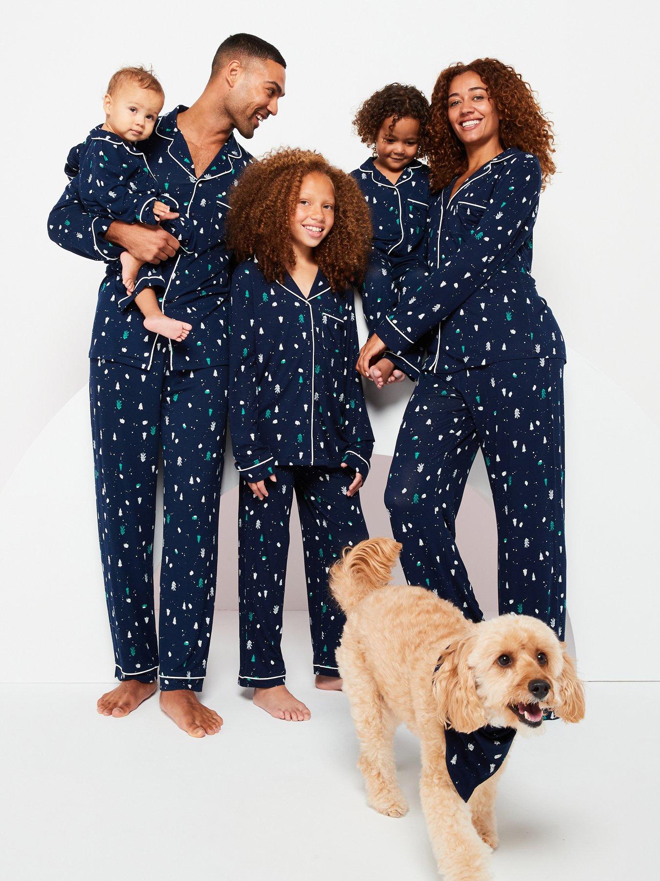 very-man-mens-family-christmas-pj-printed-jersey-revere-set-navy