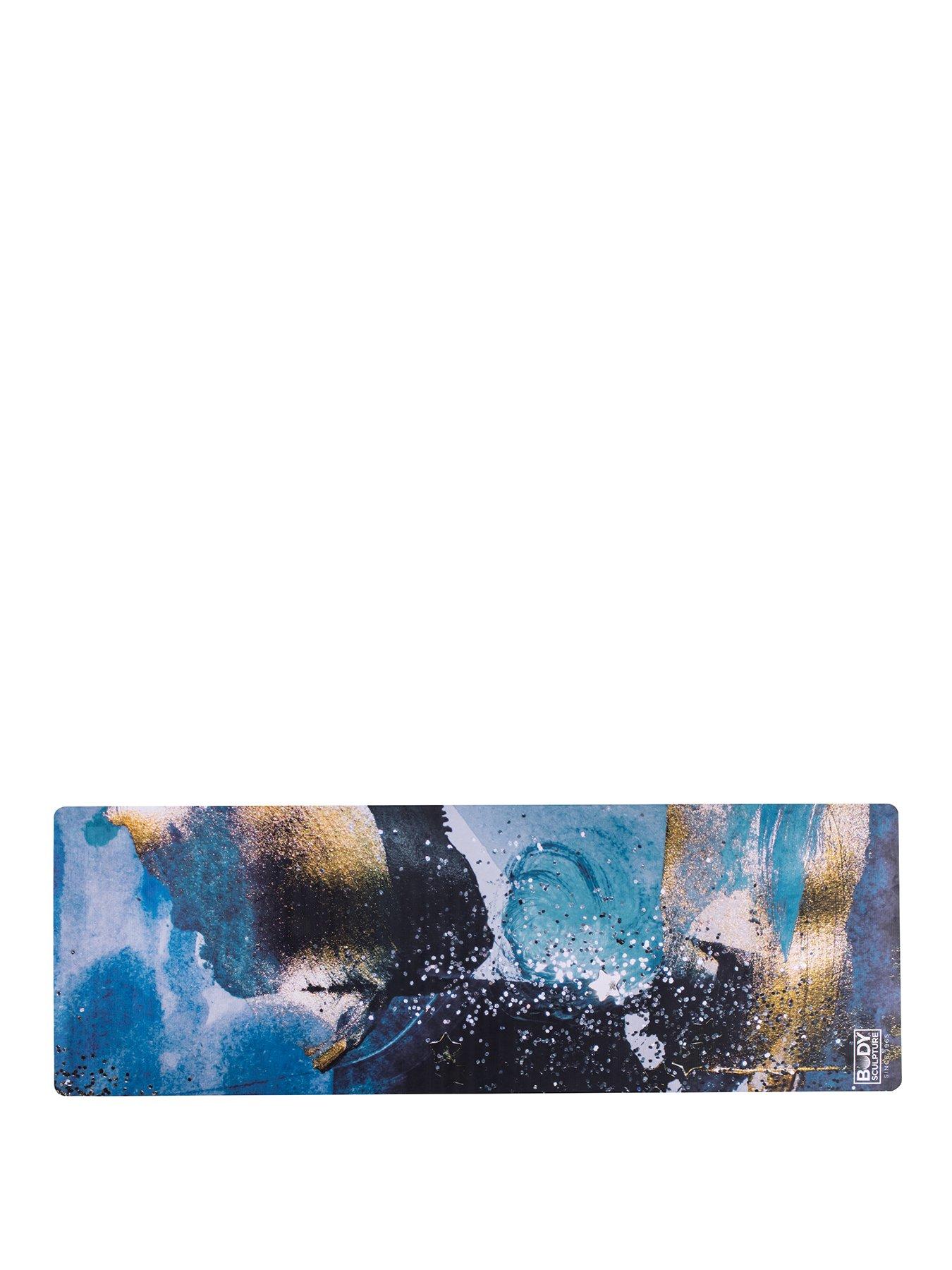 Body Sculpture Large Suede TPE Yoga / Exercise Mat - Galaxy