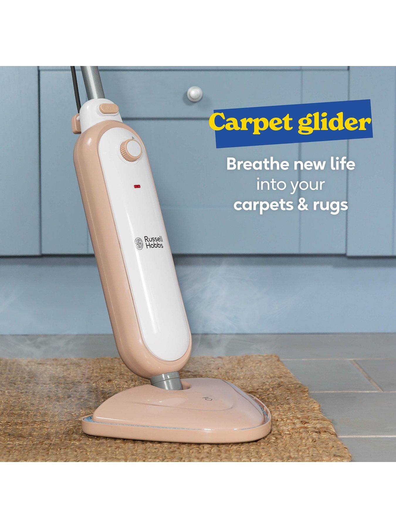 Image 5 of 6 of Russell Hobbs Steam &amp; Clean Steam Mop - Blush And White
