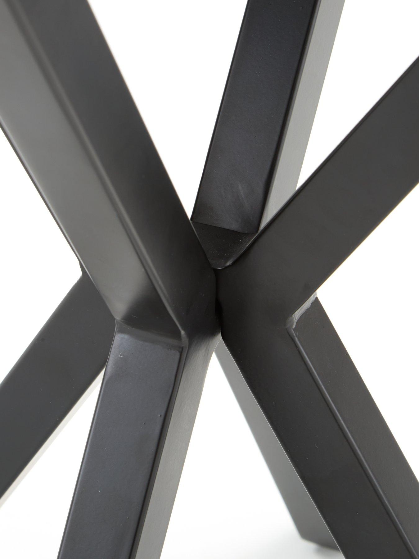 Image 6 of 6 of The Very Collection Chopstick Lamp Table - Black