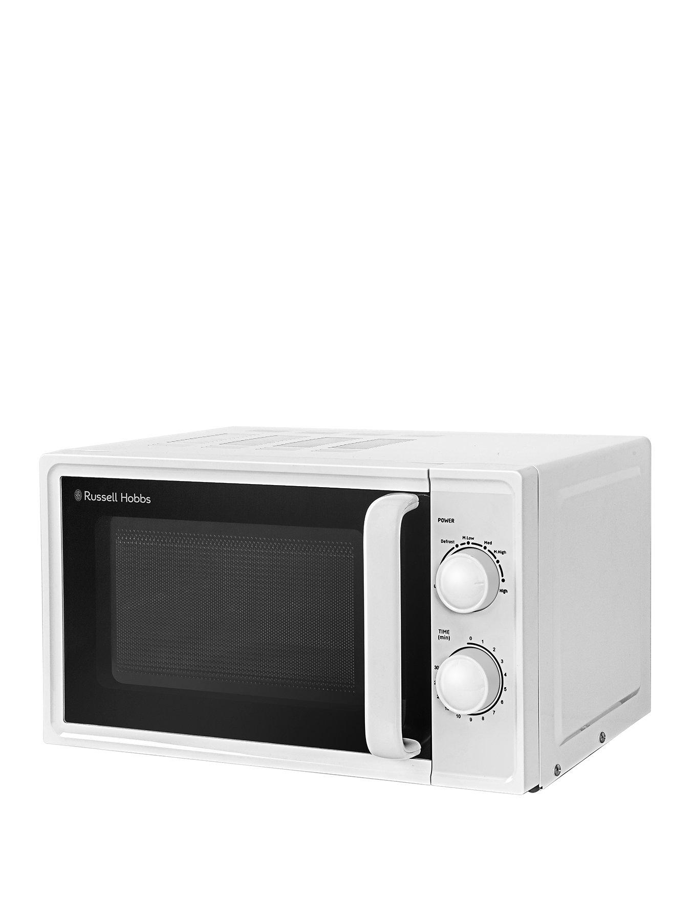 Image 1 of 7 of Russell Hobbs Textures 17L White Microwave