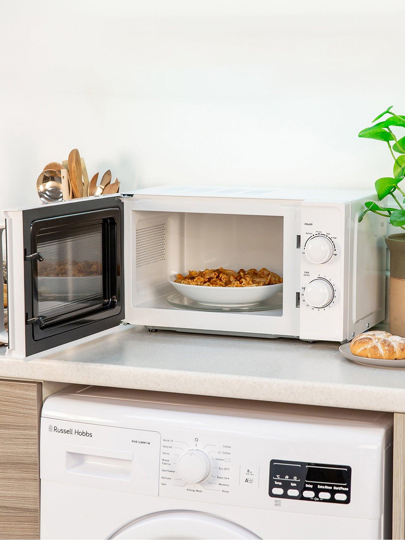 Image 5 of 7 of Russell Hobbs Textures 17L White Microwave