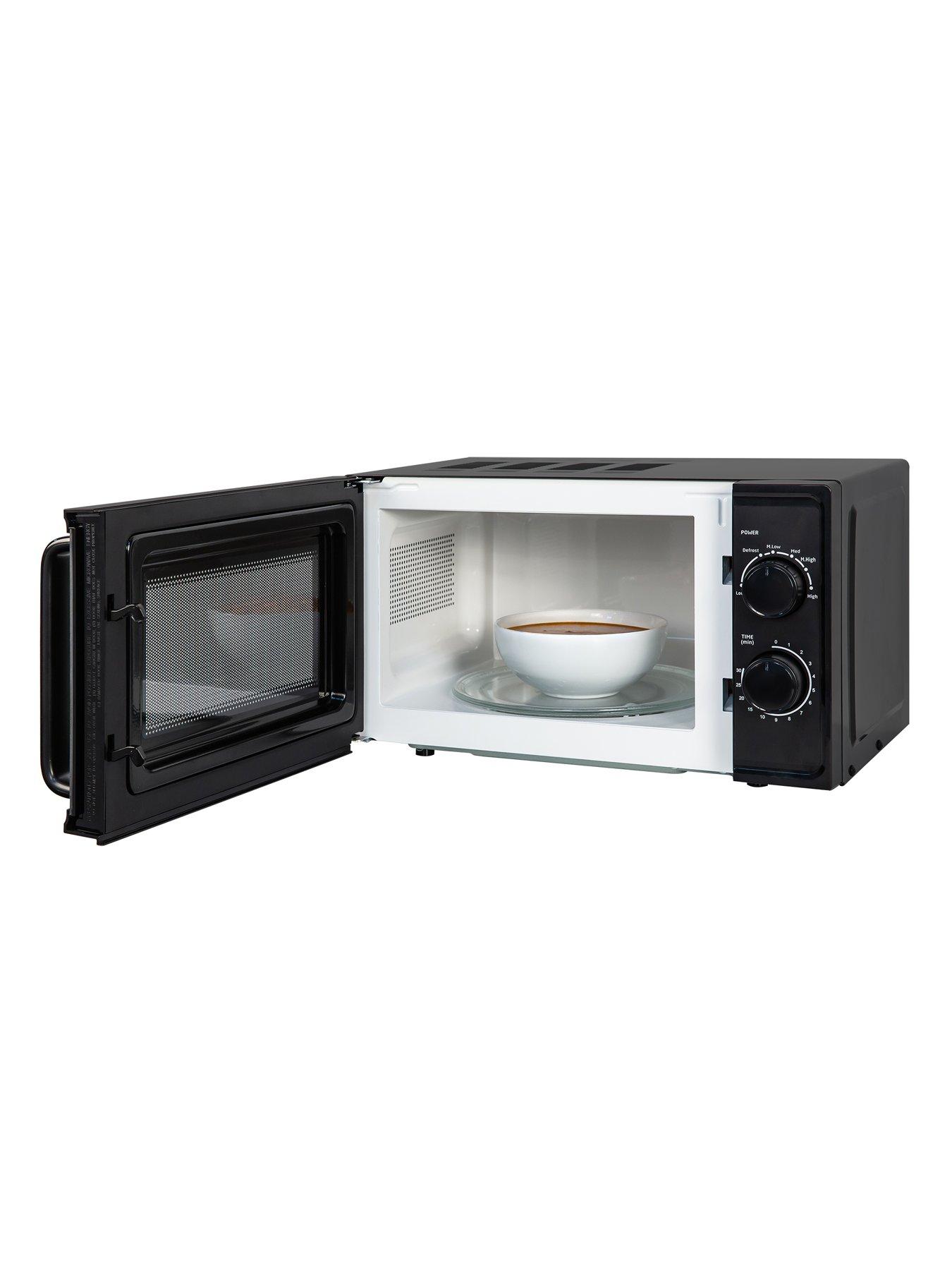 russell-hobbs-textures-17l-blacknbspmicrowavestillFront