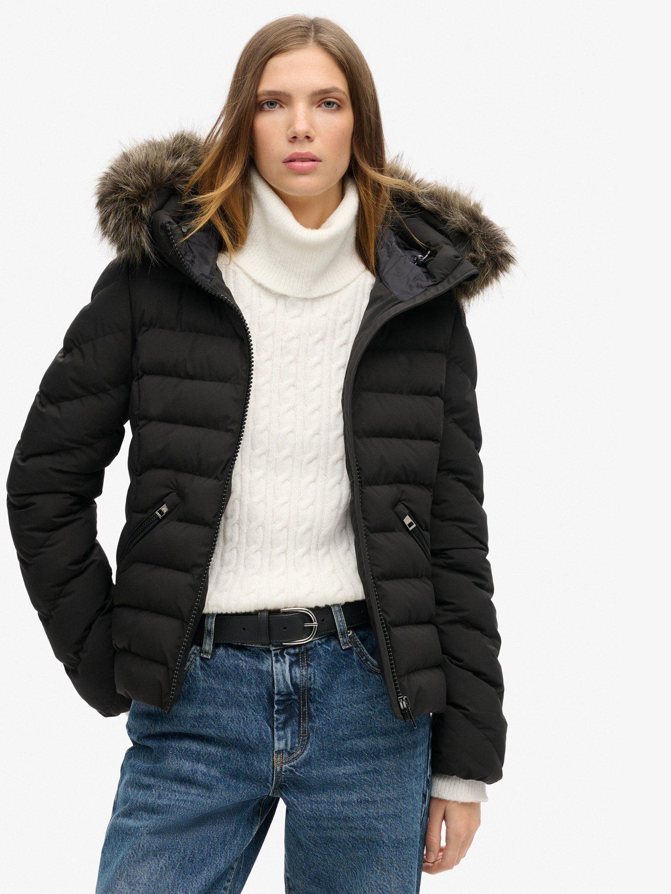 superdry-fuji-faux-fur-hood-padded-jacket-black